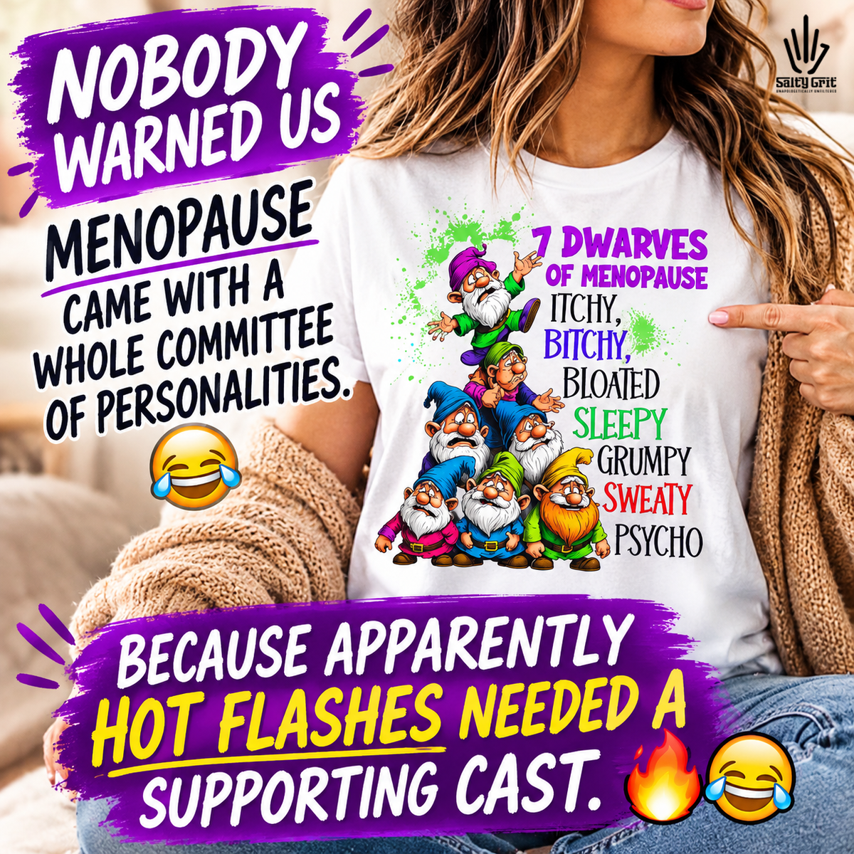 Nobody Warned Us Menopause Came With a Whole Committee of Personalities