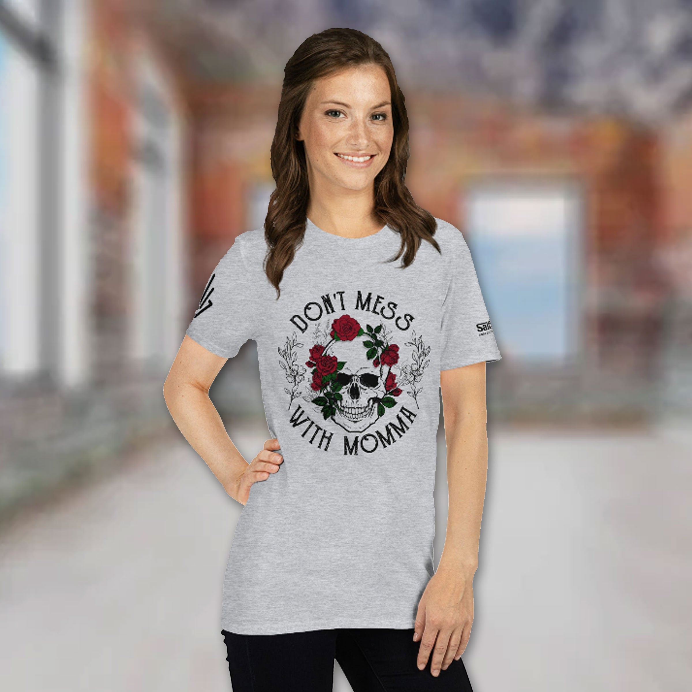 Don't Mess With Mama T-Shirt - Boyfriend Fit