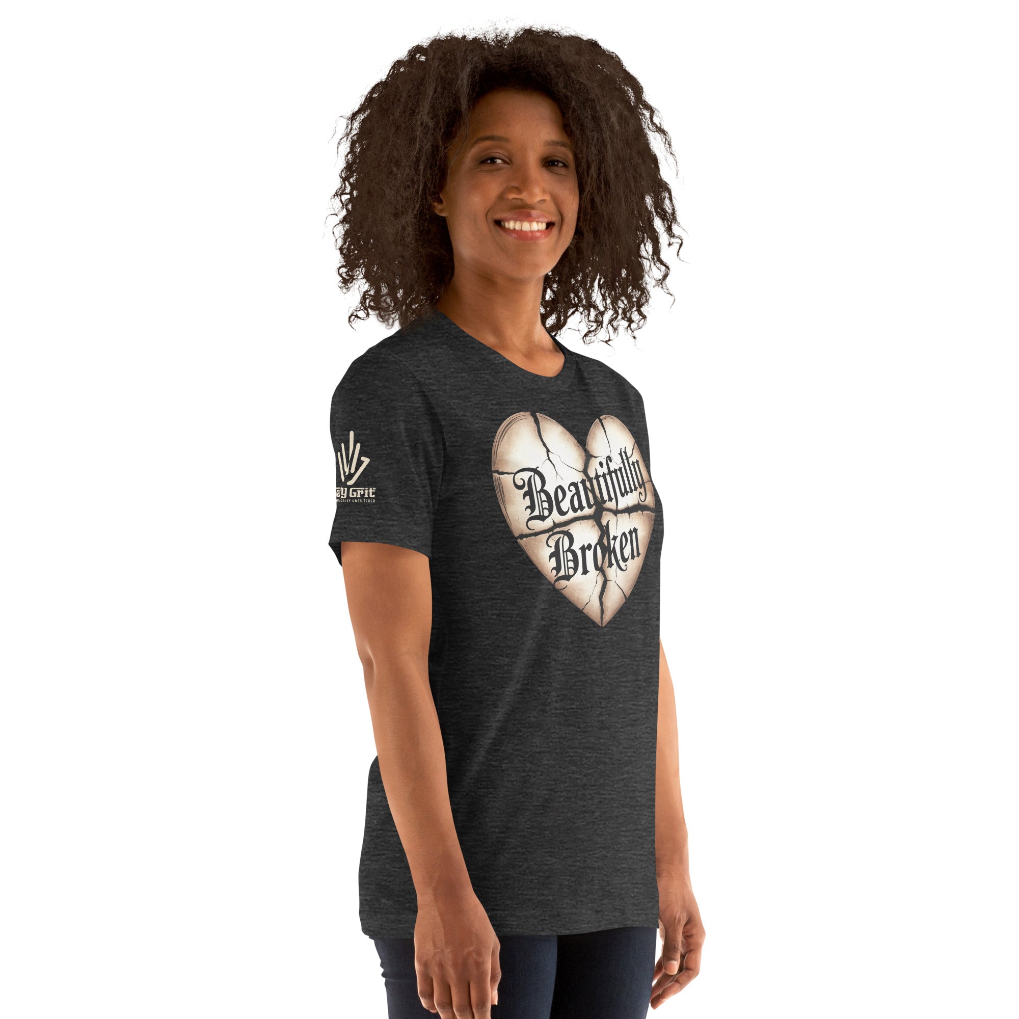 Beautifully Broken sarcastic humor gift shirt