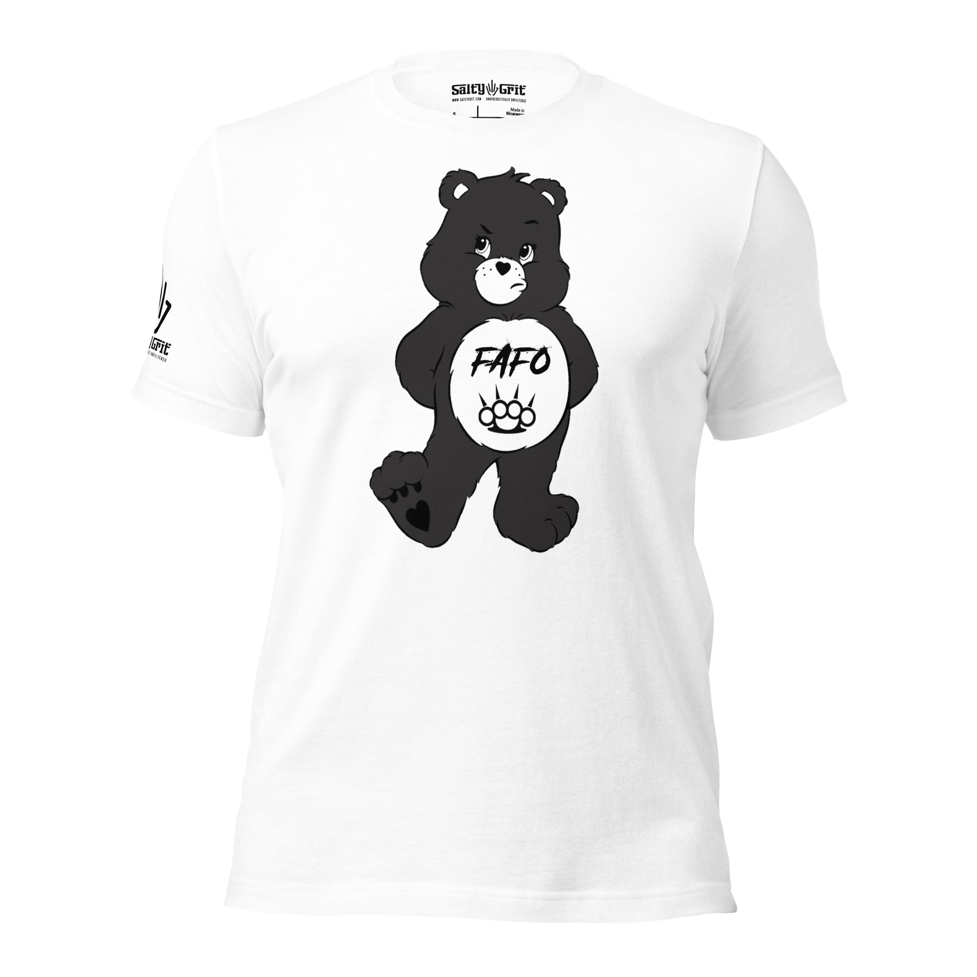 funny graphic tees for generation x fafo bear