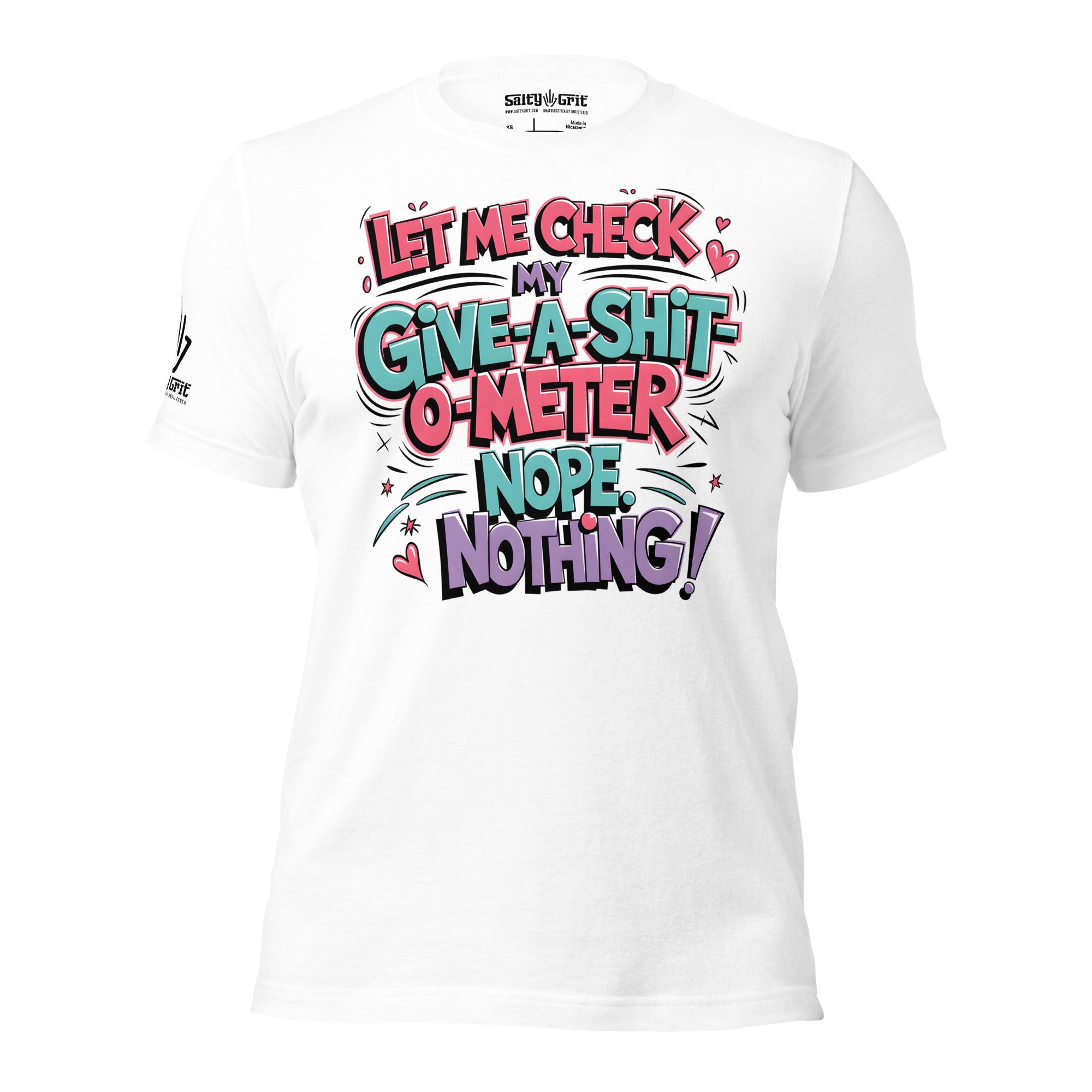 Graphic tee for sarcastic people who don’t give a sh*t