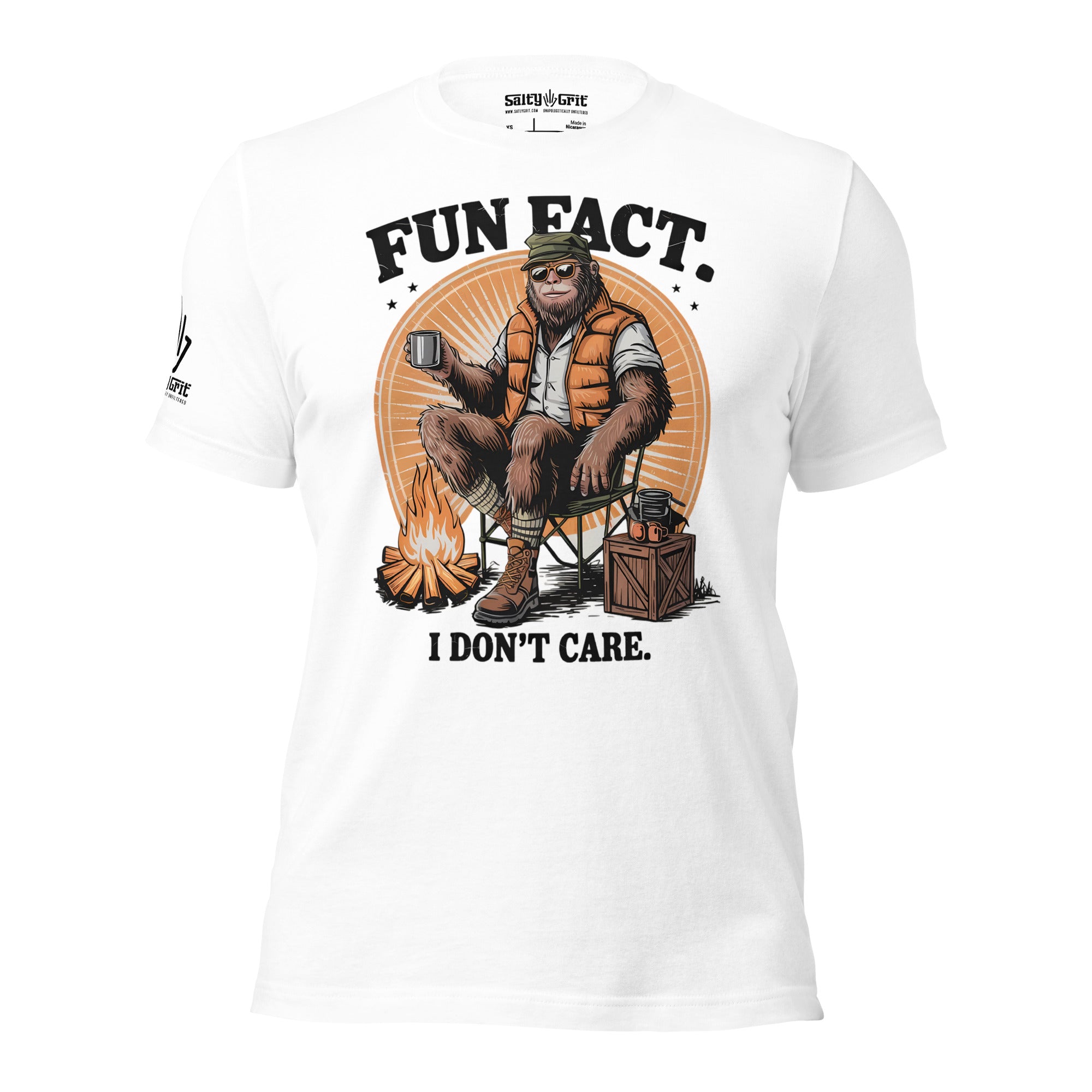 Funny introvert shirt with Fun Fact No One Cares quote