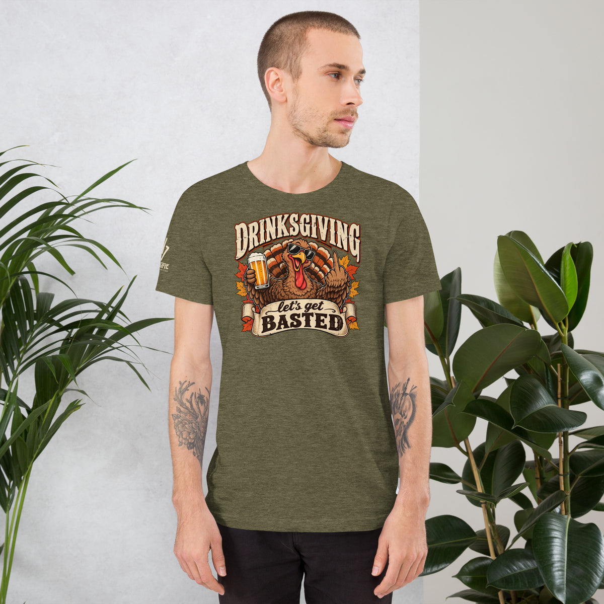 Funny Thanksgiving Eve gift shirt for friends celebrating Drinksgiving before Thanksgiving