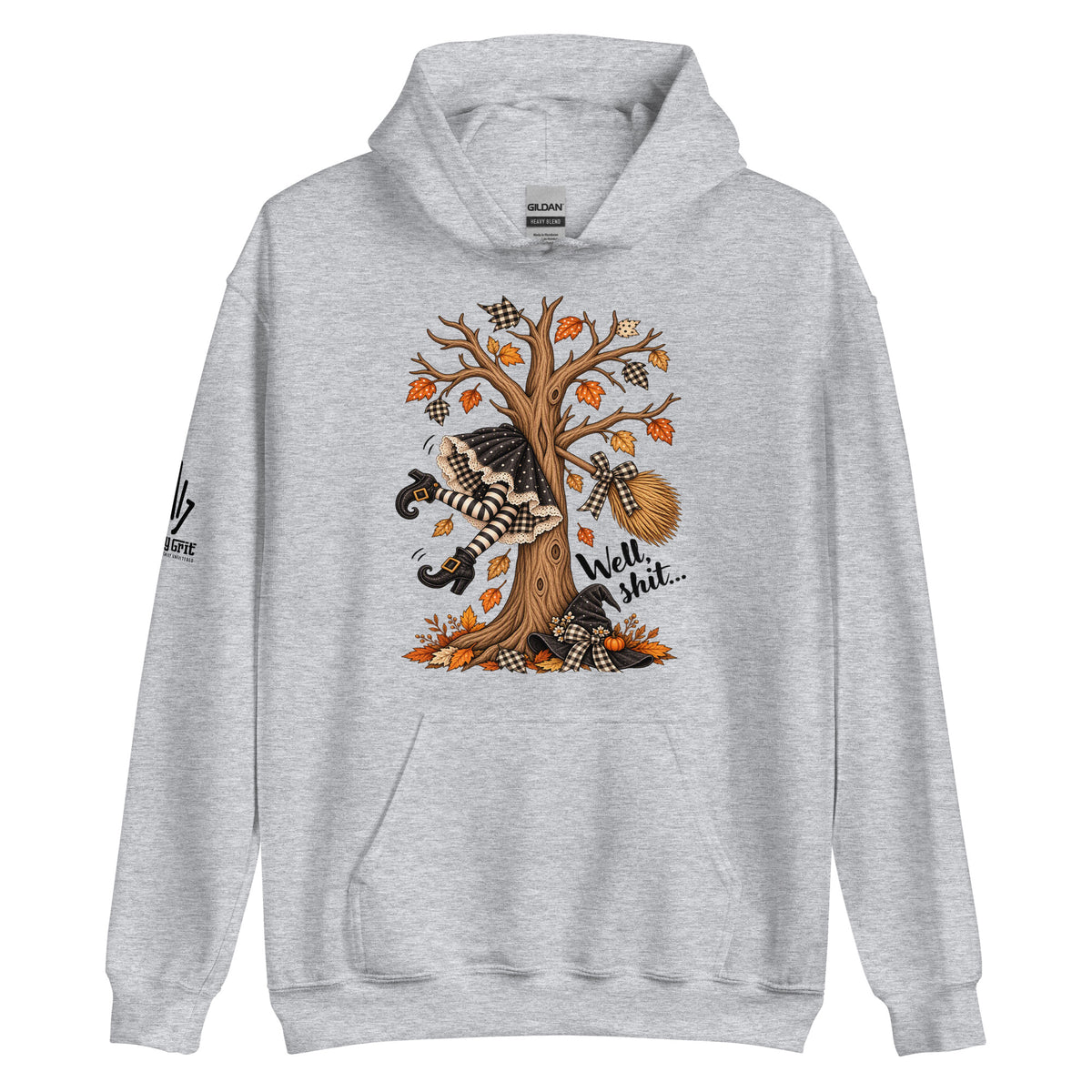 Funny witch gift hoodie for dark humor and sarcasm lovers