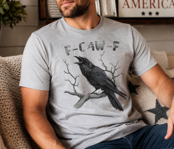 F-Caw-F Shirt - Crow Fuckoff