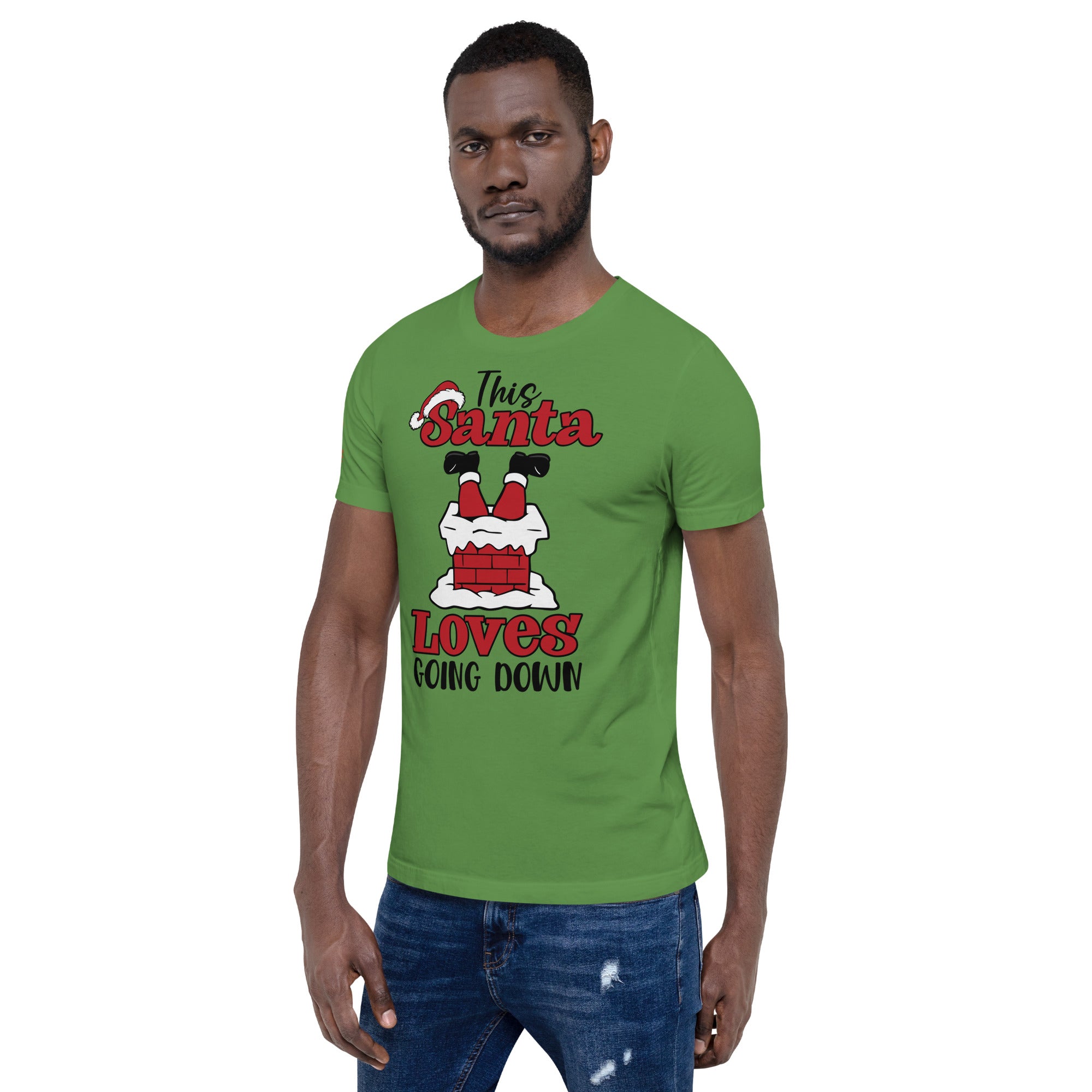 This Santa Loves Going Down Shirt