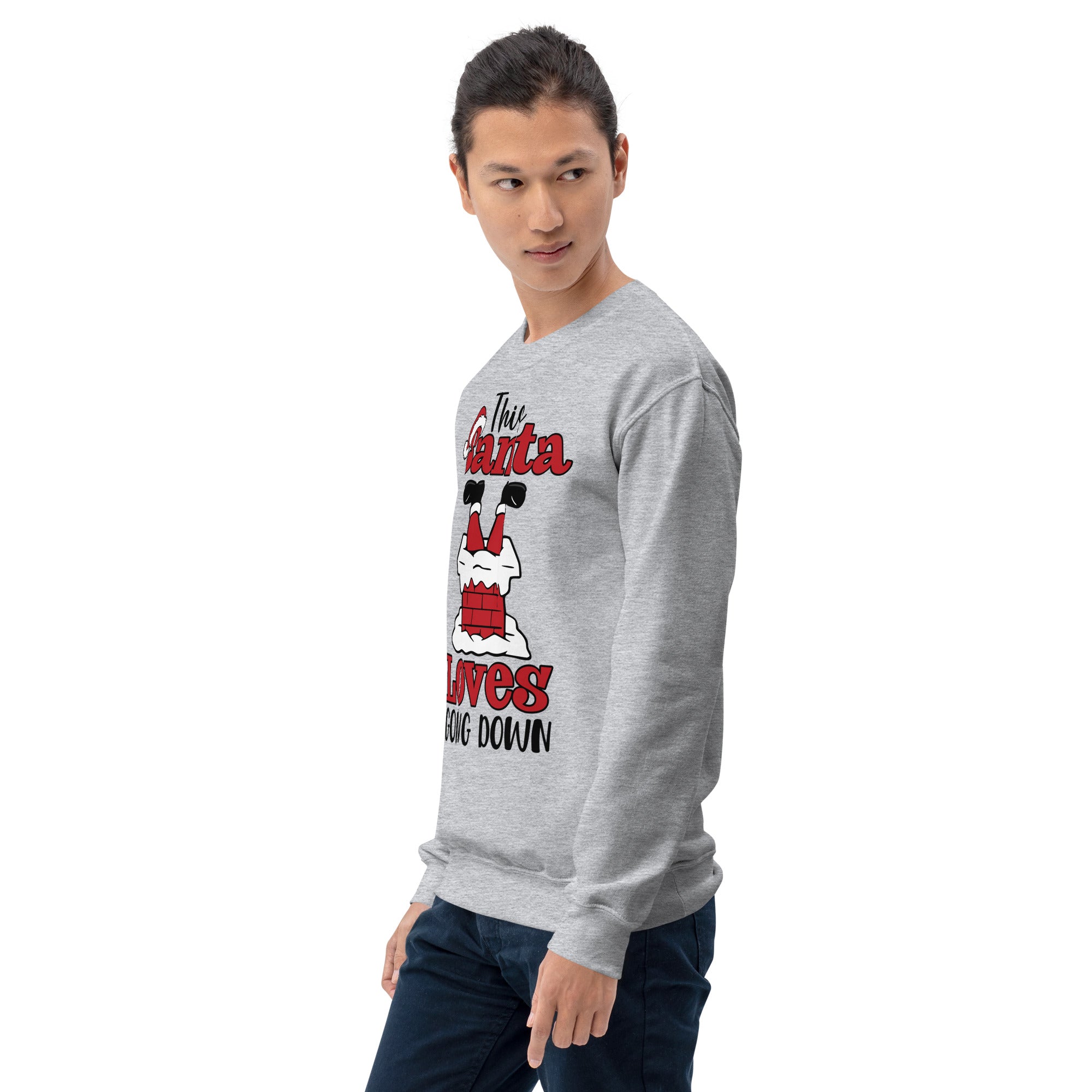 This Santa Loves Going Down Sweatshirt
