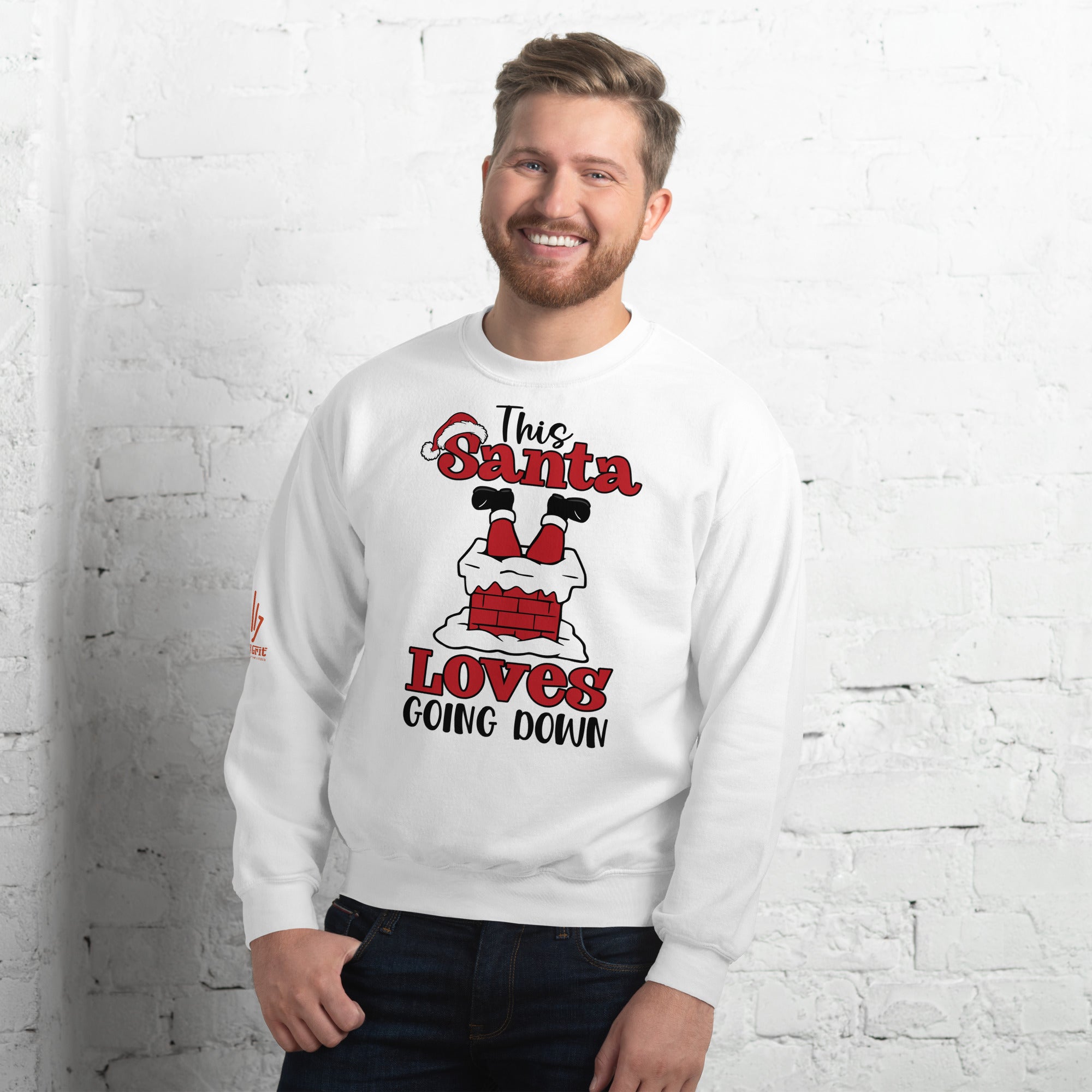 This Santa Loves Going Down Sweatshirt