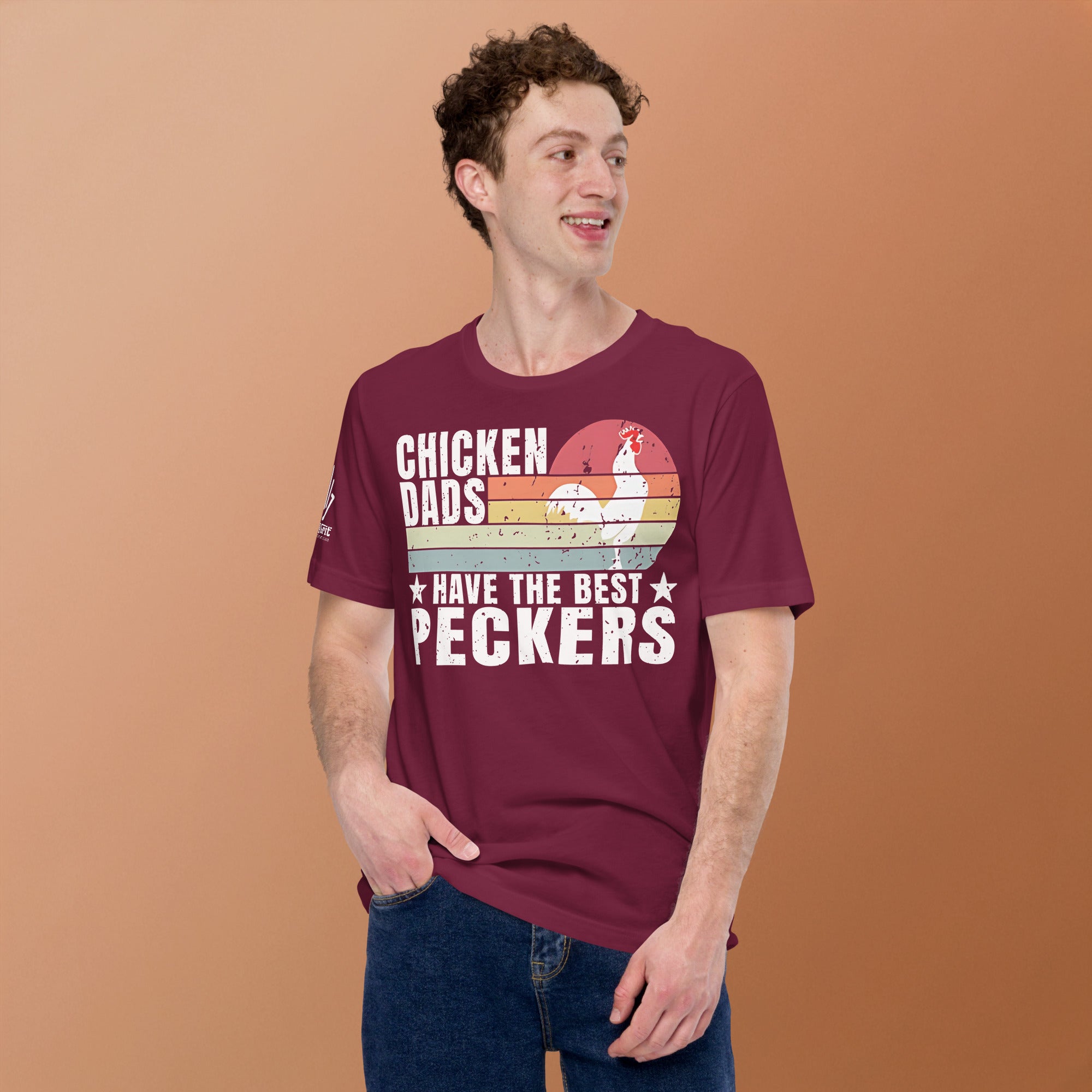 Graphic tee for dads who love poultry humor