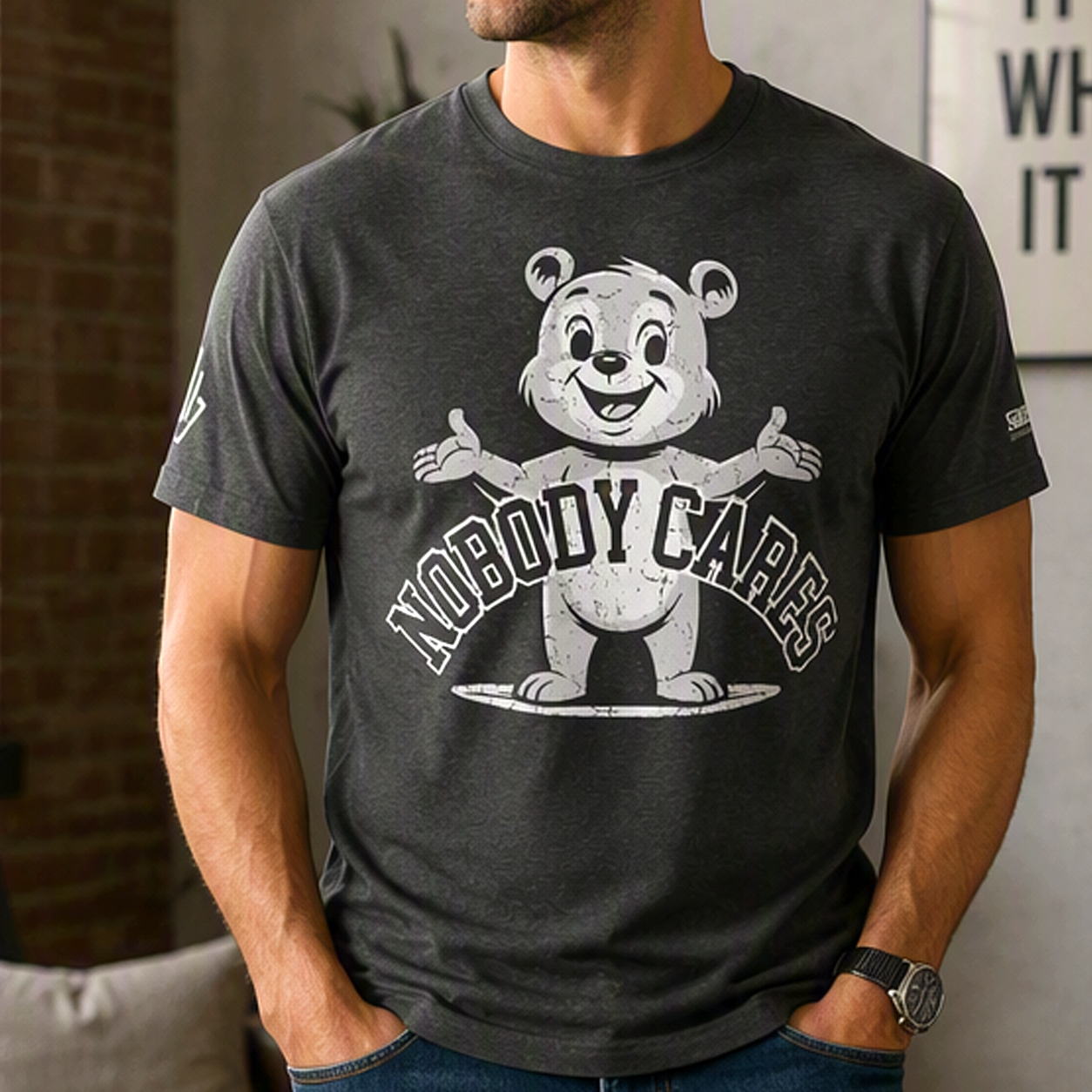 Nobody Cares Bear Shirt