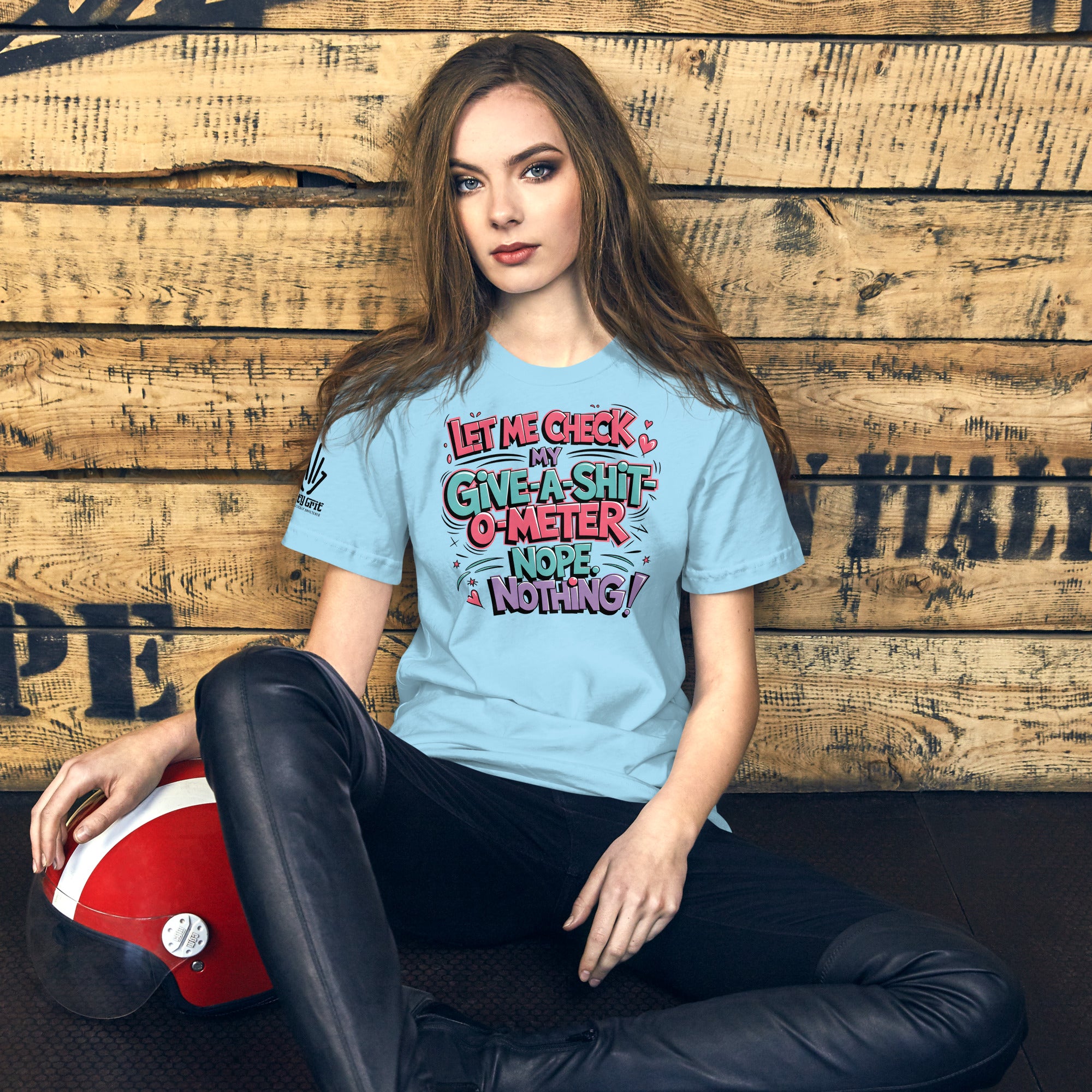 Funny t-shirt that says “Nope, Nothing” with attitude