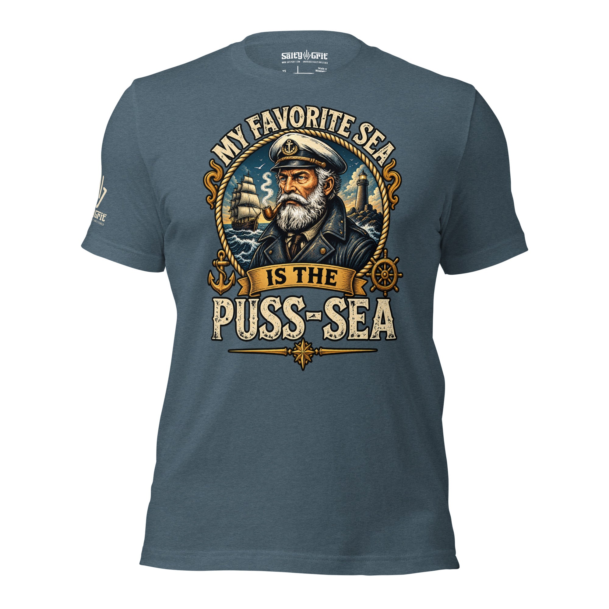 Offensive humor sailor shirt featuring a sarcastic nautical design