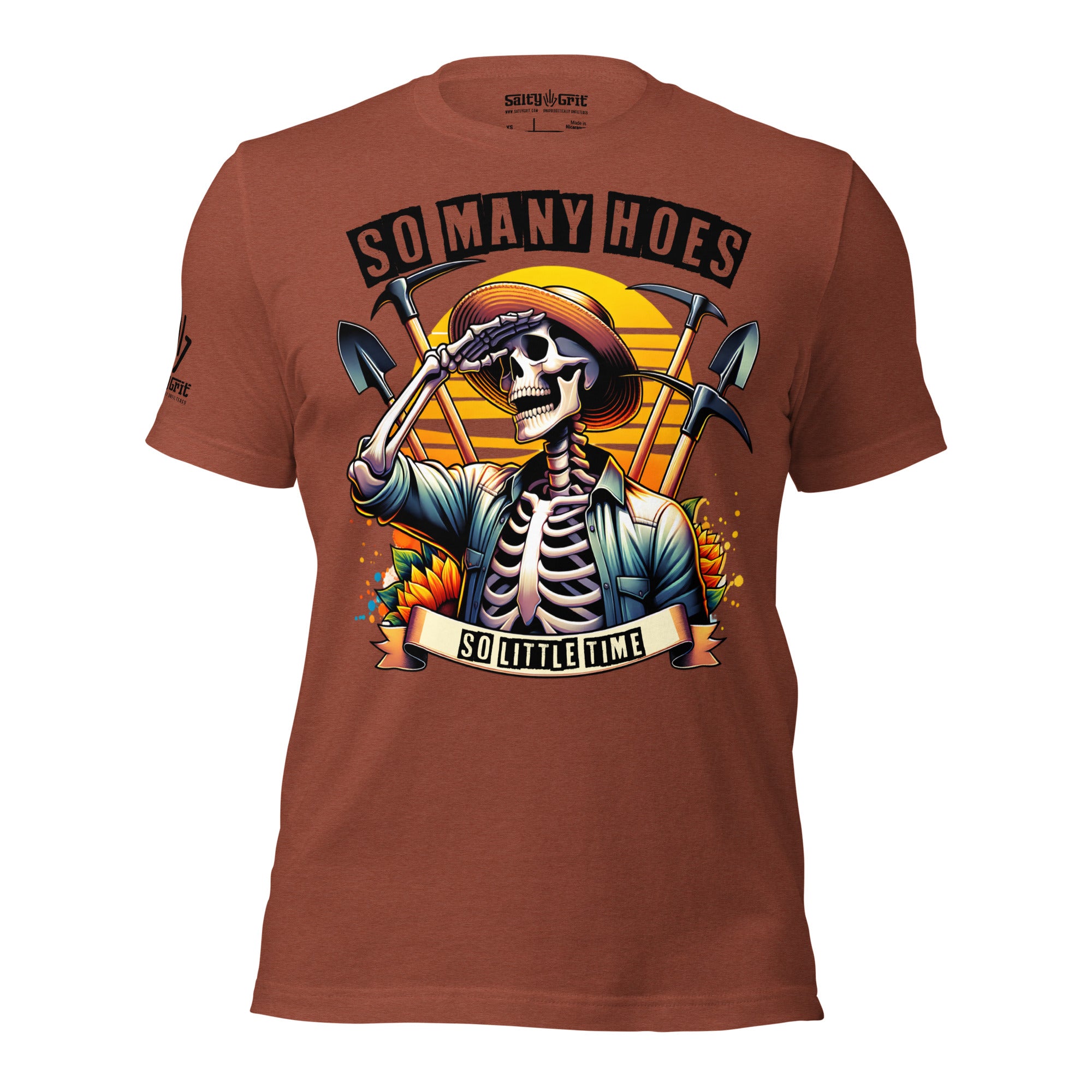 Offensive humor shirt gardening funny hoes tee