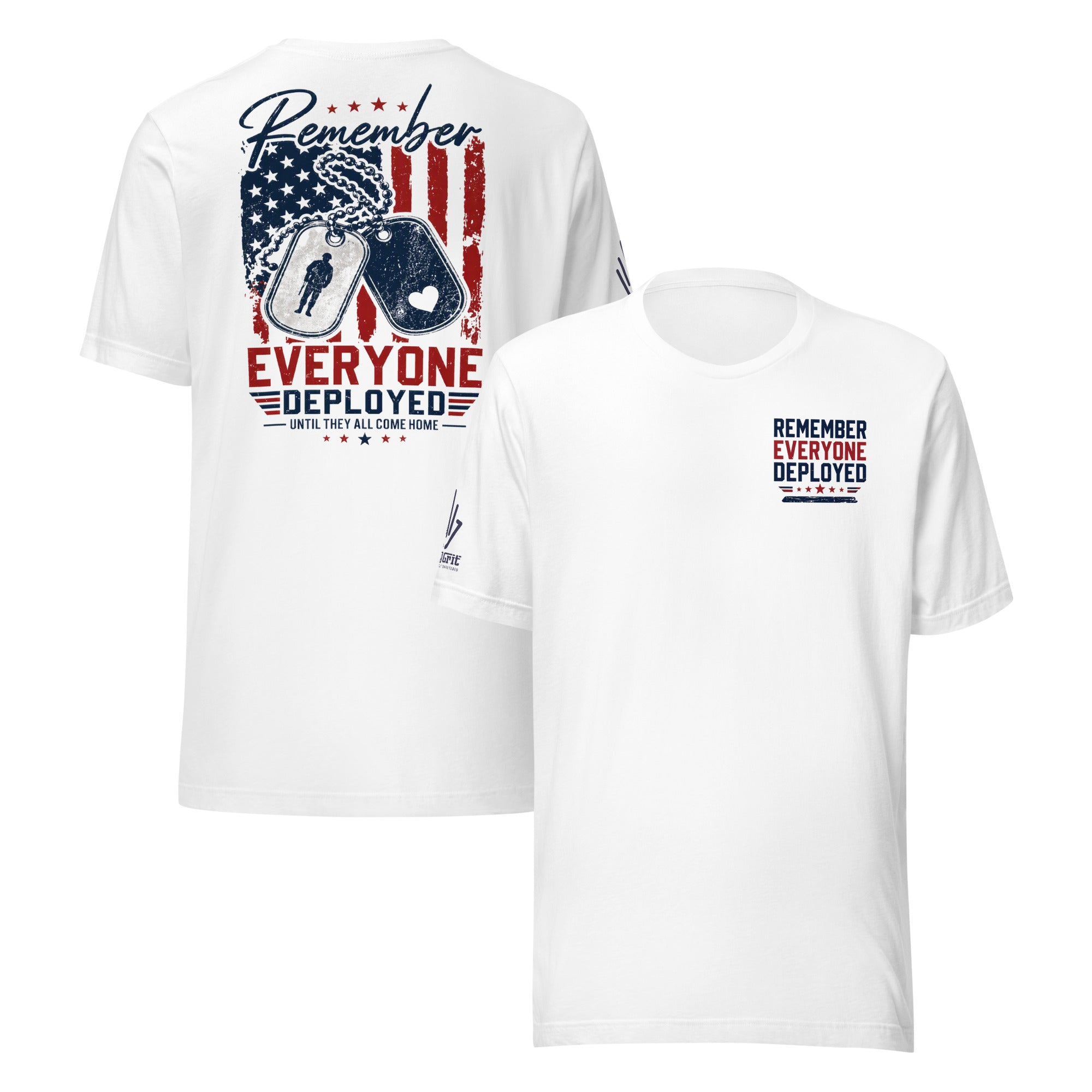 Patriotic gift shirt for veterans and military supporters