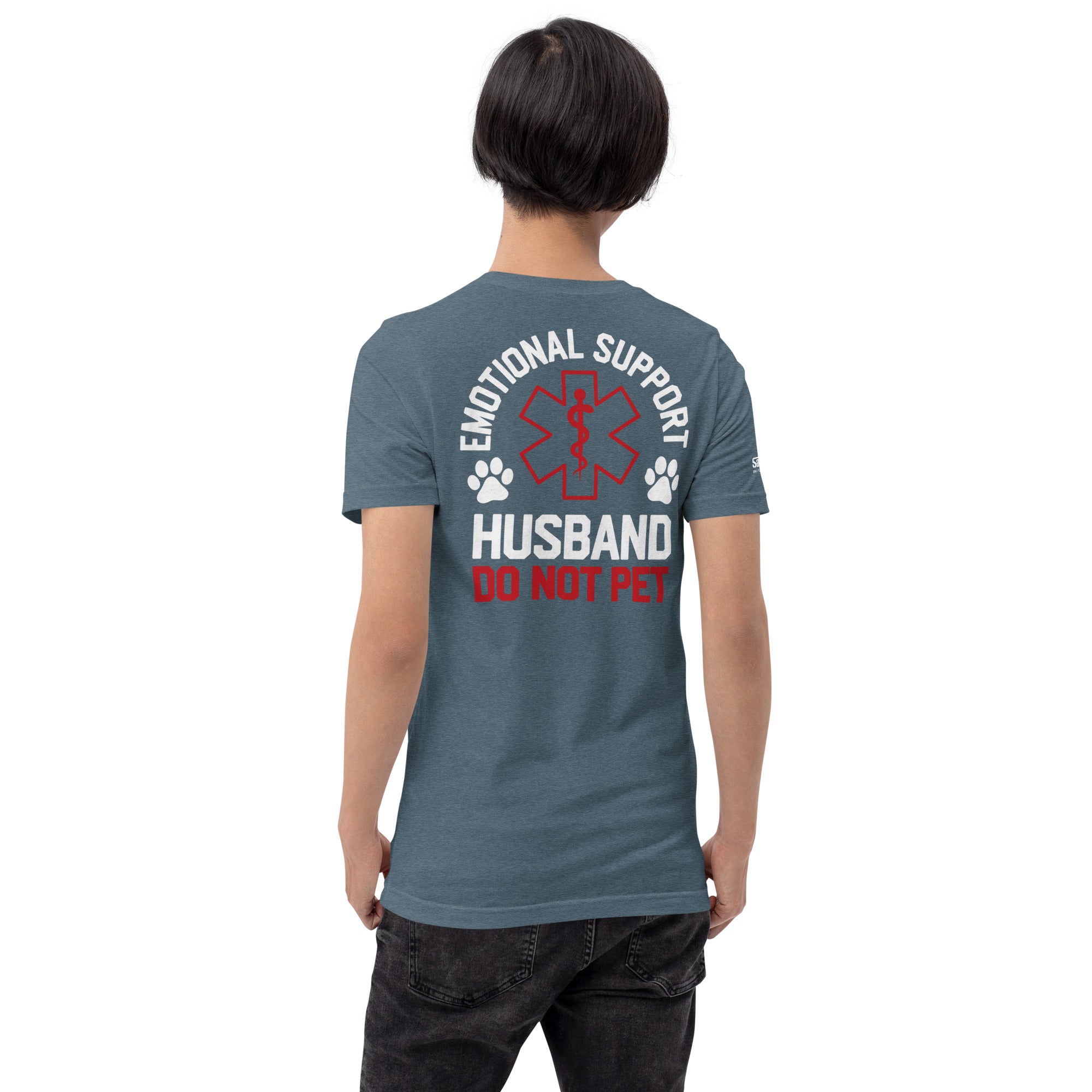 Sarcastic married life shirt with EMS design and “Do Not Pet” saying