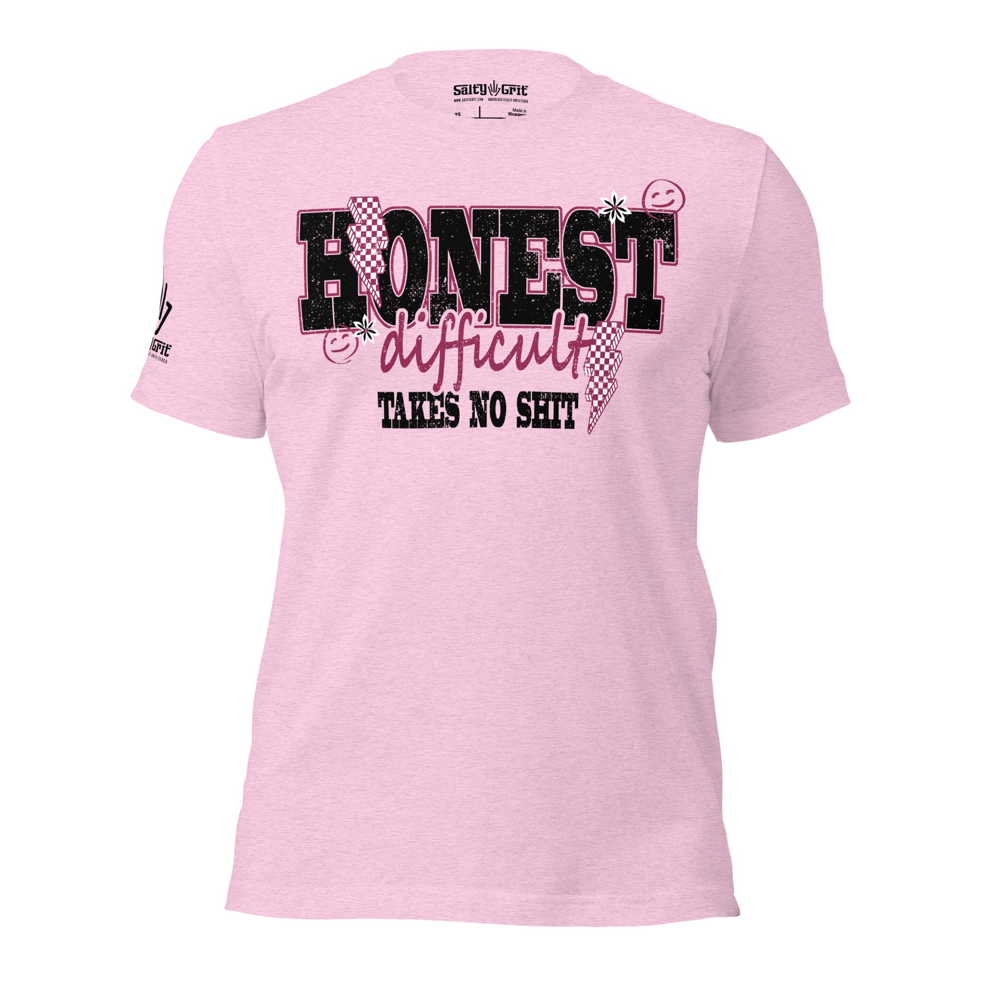 Funny sarcastic shirt with bold text design