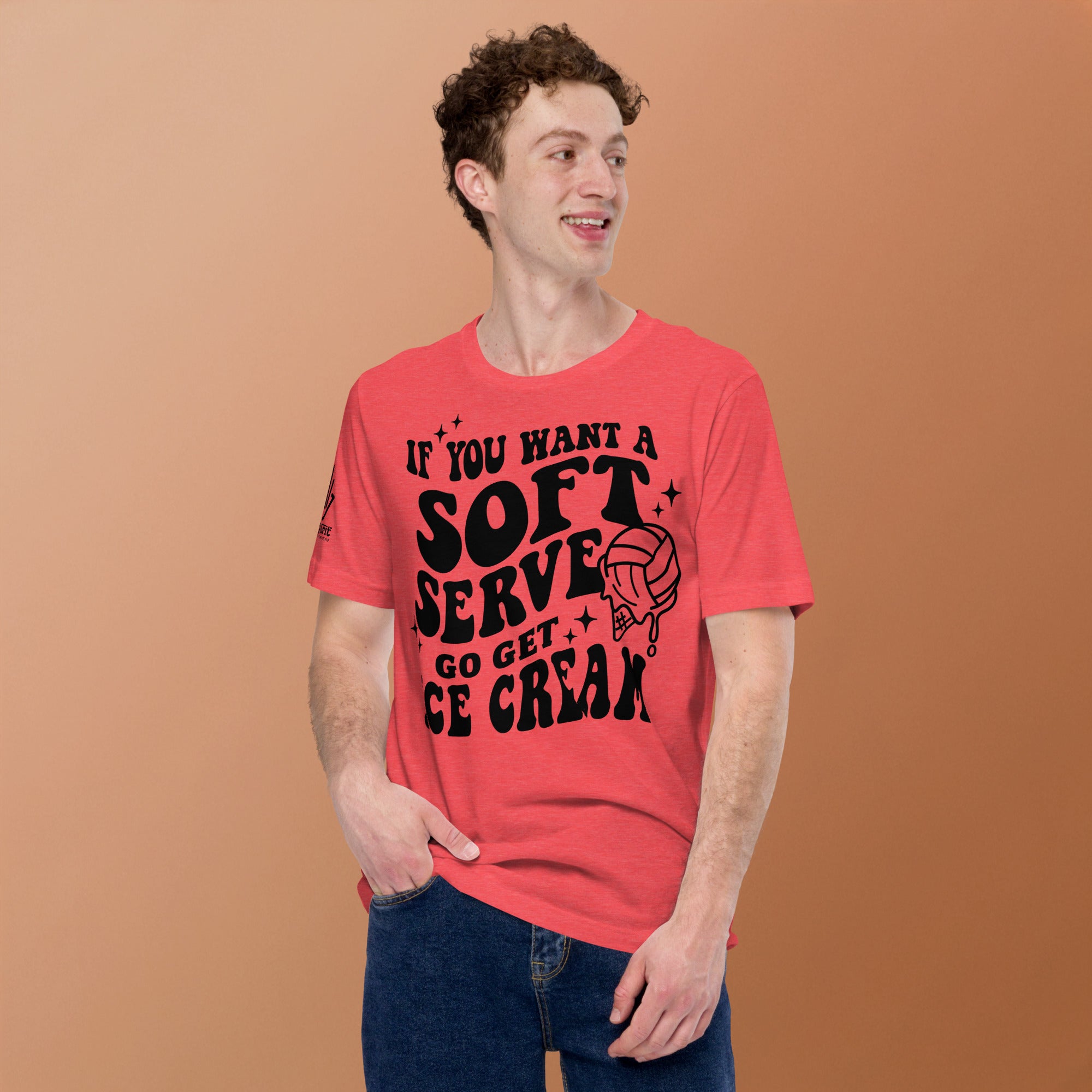 Sarcastic shirt for volleyball players who play hard