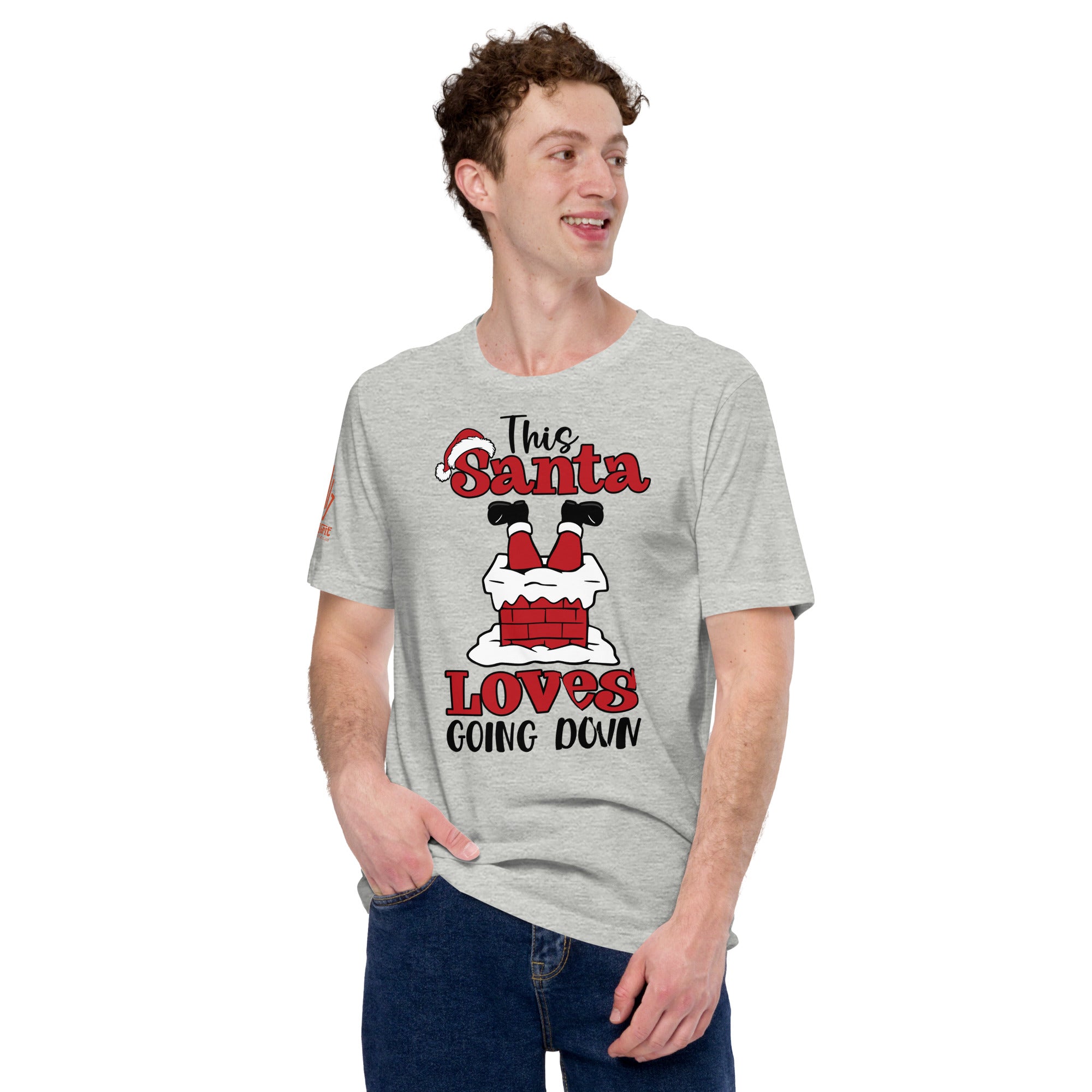 This Santa Loves Going Down Shirt