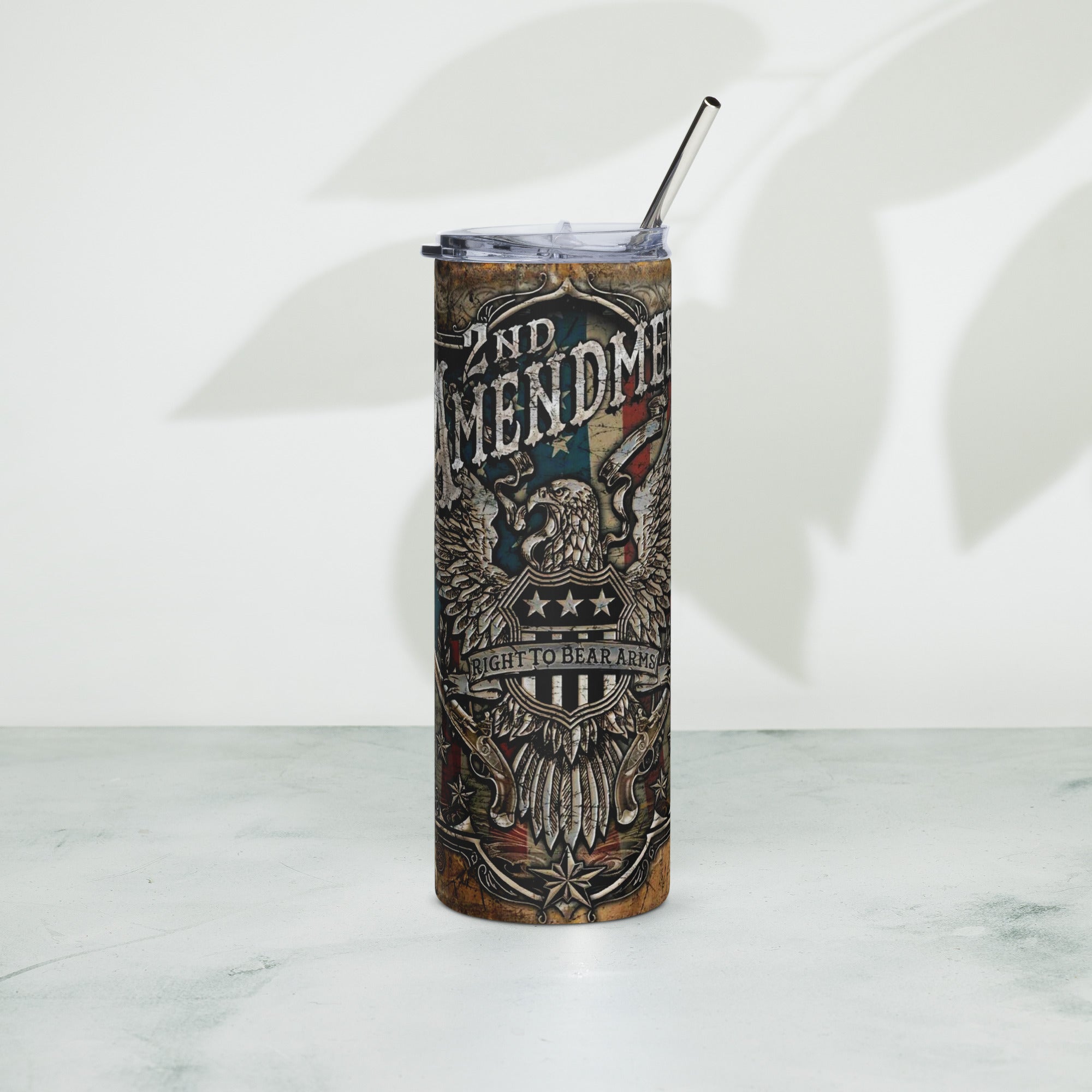 2nd Amendment Stainless steel tumbler