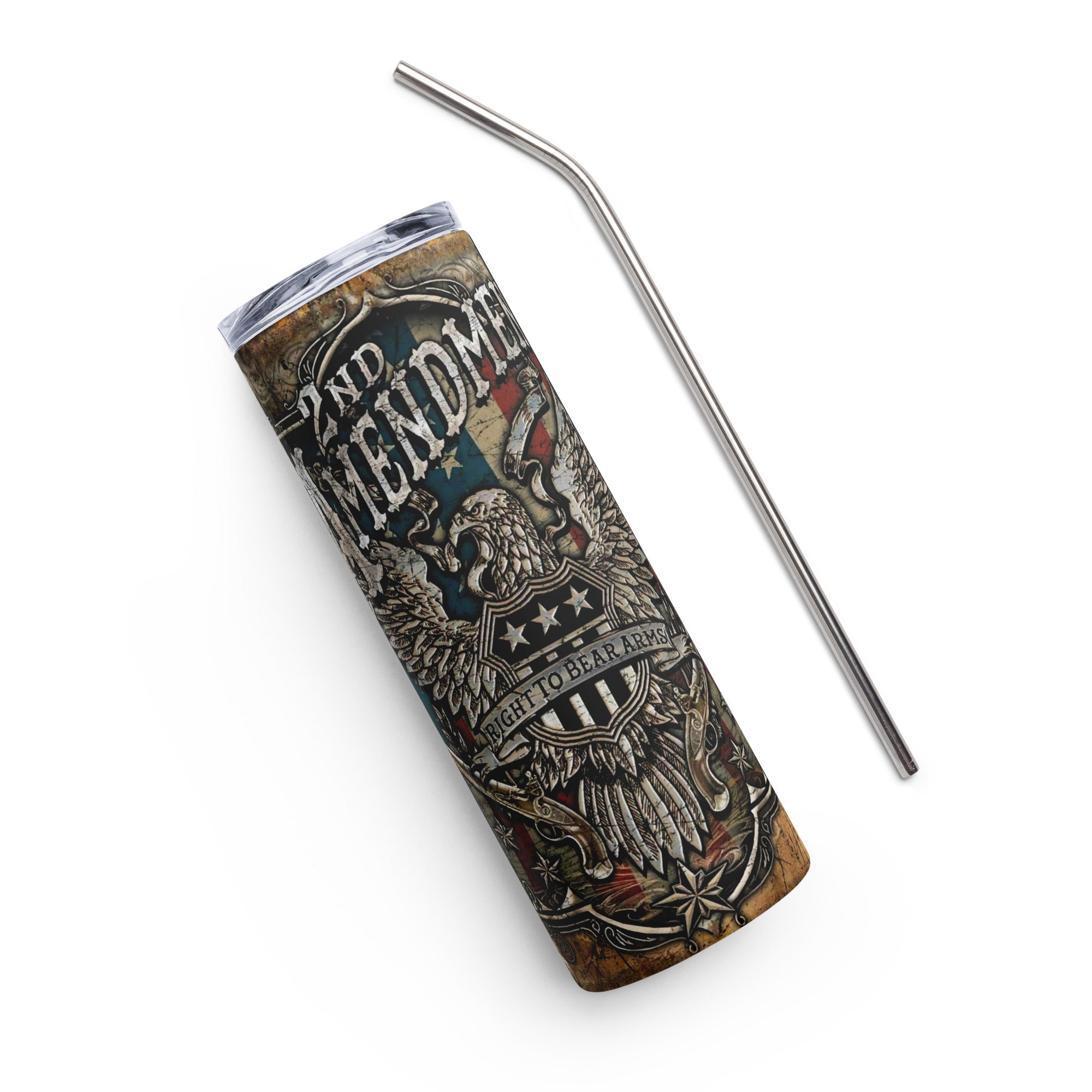 2nd Amendment Stainless steel tumbler