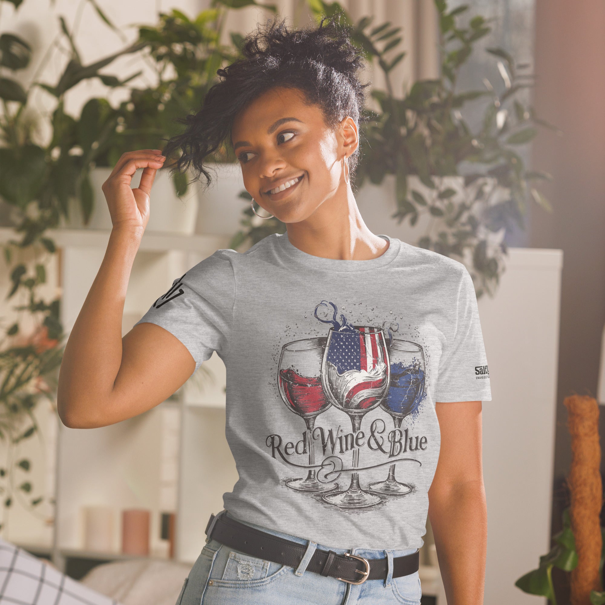 Red Wine & Blue T-Shirt