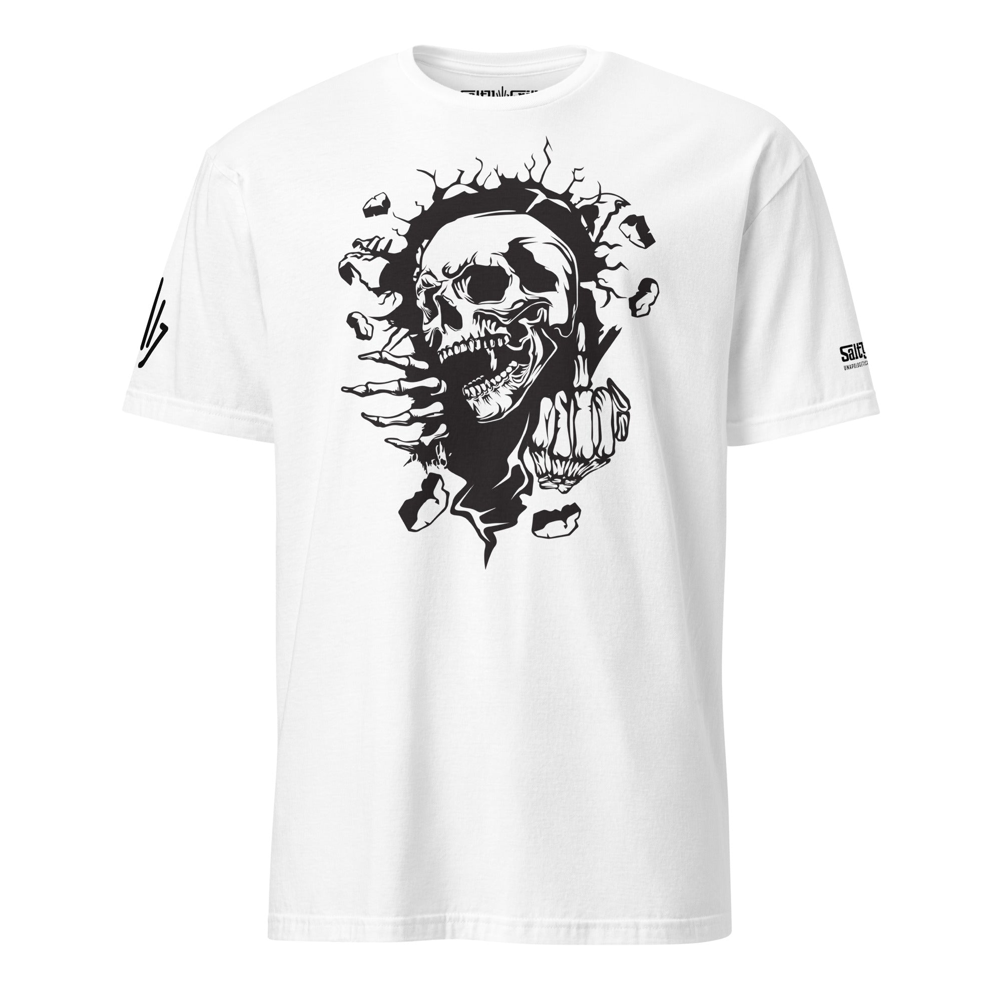 Skull Breaking Through T-Shirt