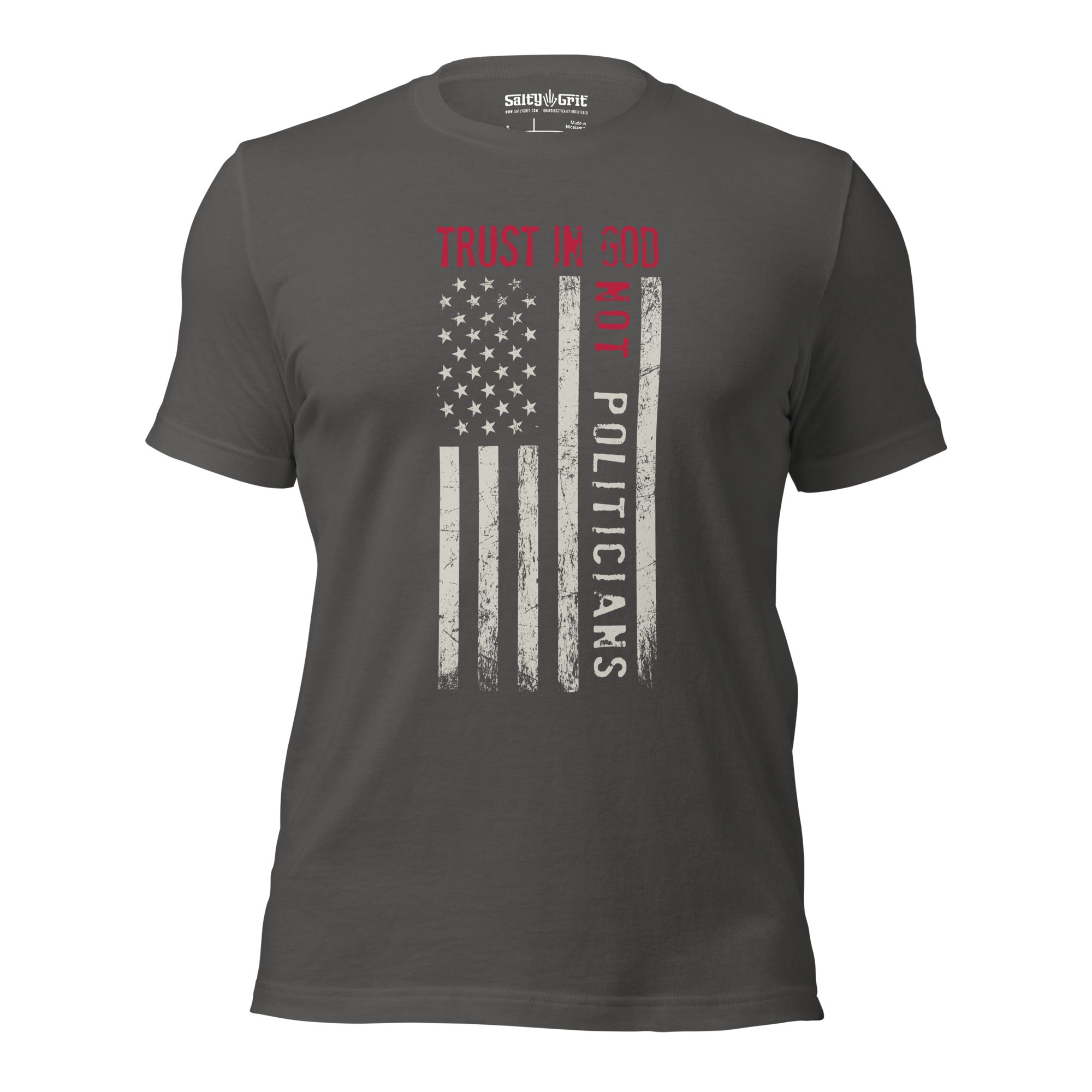 Trust In God Not Politicians Shirt - Unisex Men's