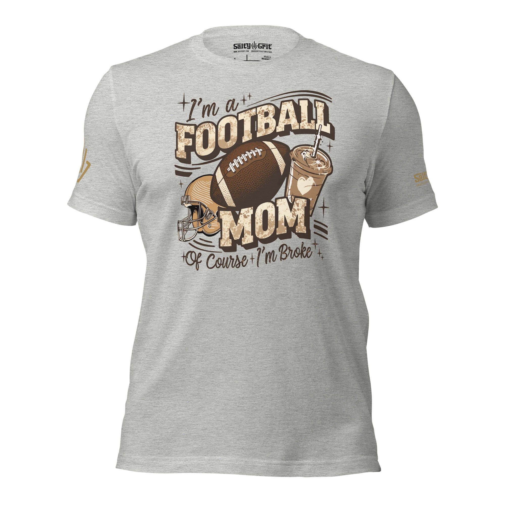Football Mom Shirt - Of Course I'm Broke
