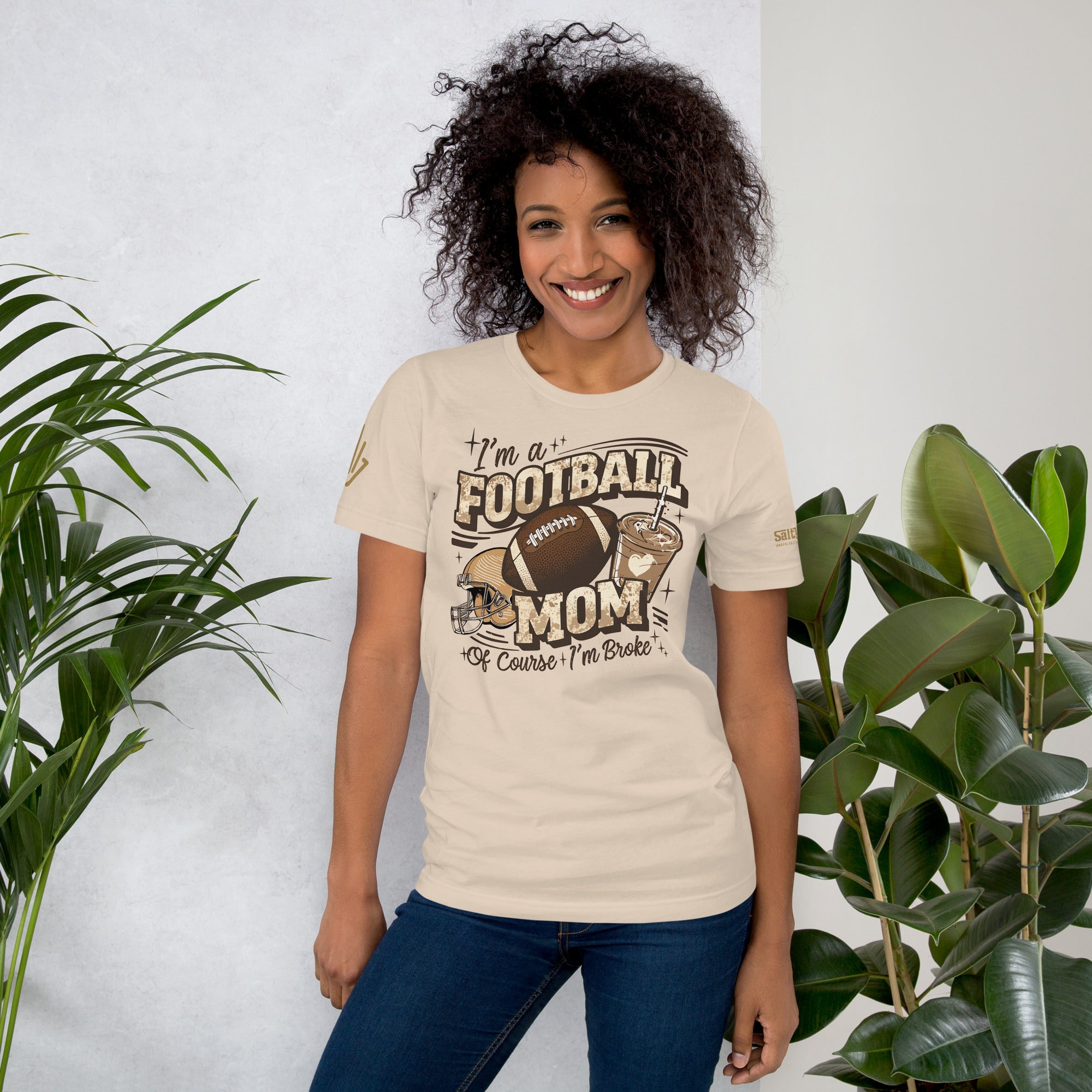 Football Mom Shirt - Of Course I'm Broke