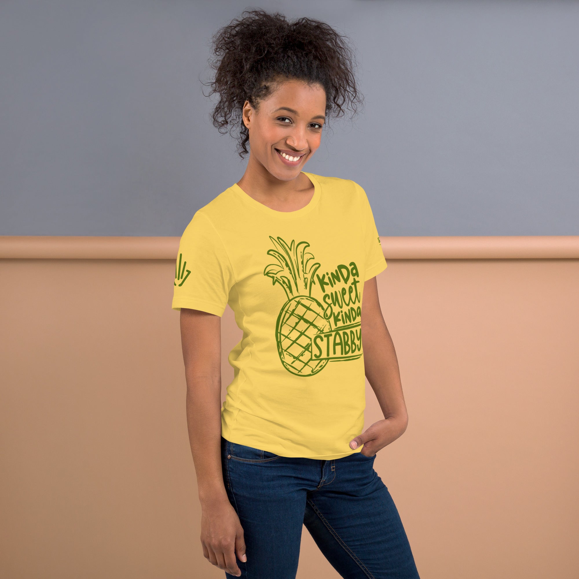 Kinda Sweet Kinda Stabby Pineapple t-shirt