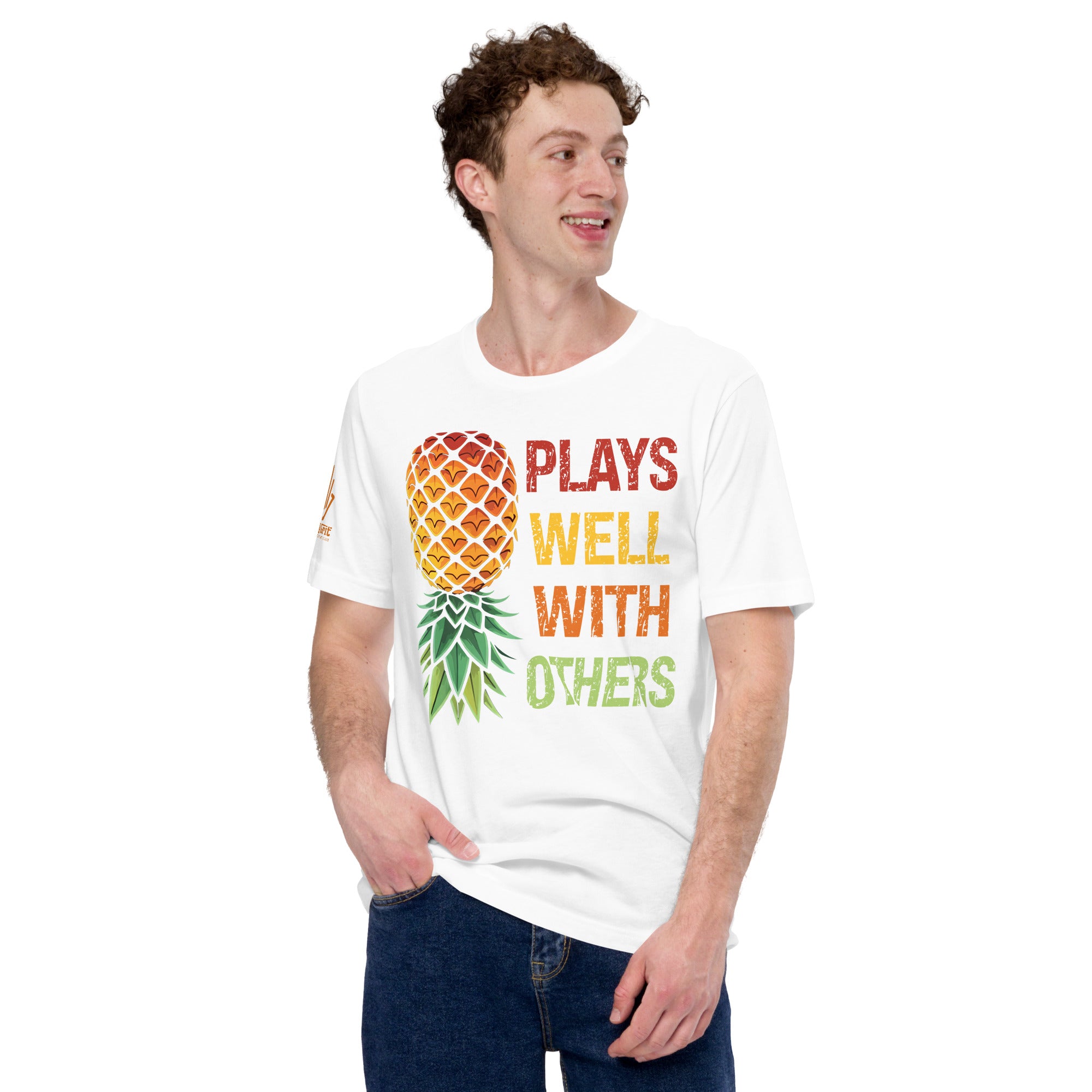 Upside down pineapple sarcastic humor shirt