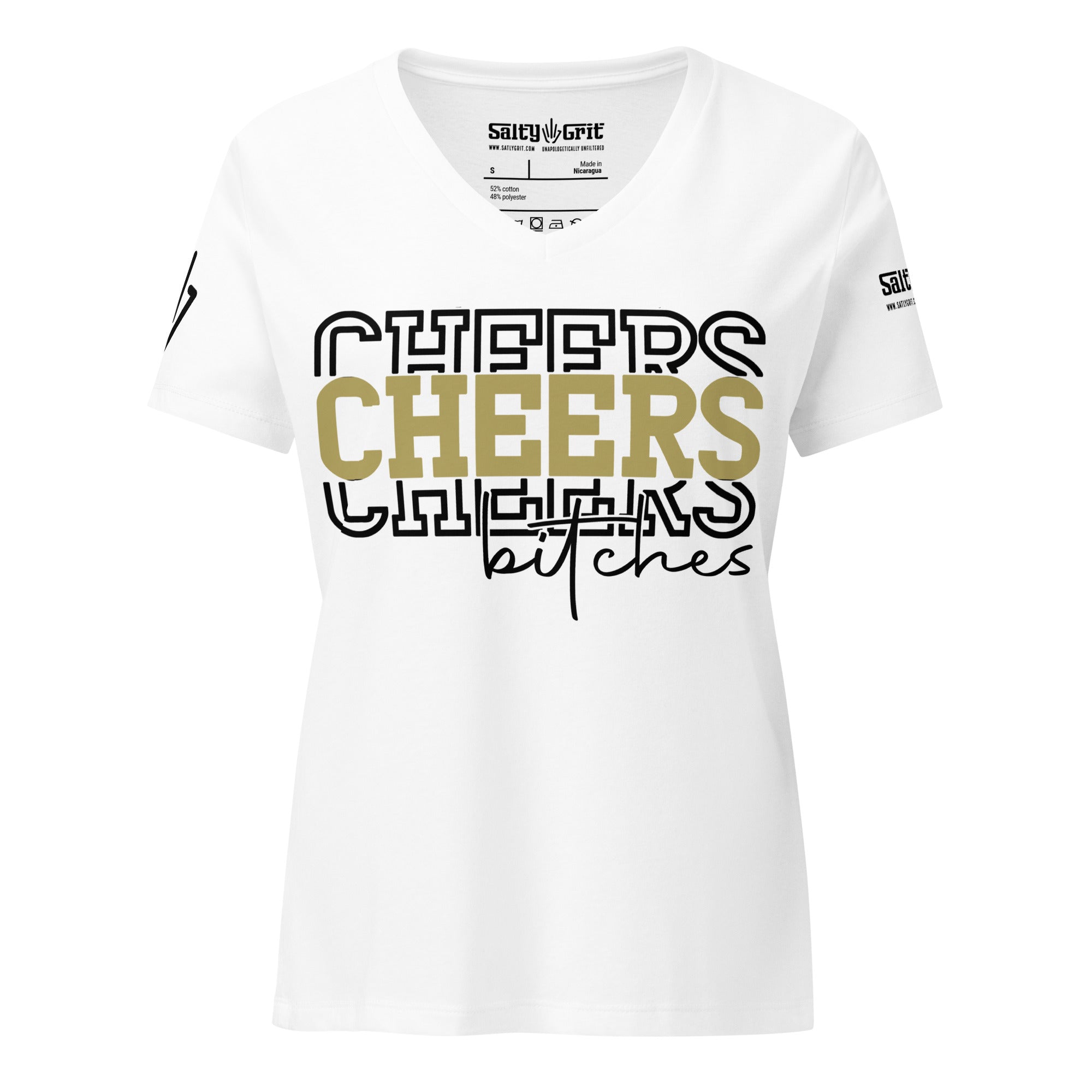 Cheers Bitches Shirt - Women’s v-neck