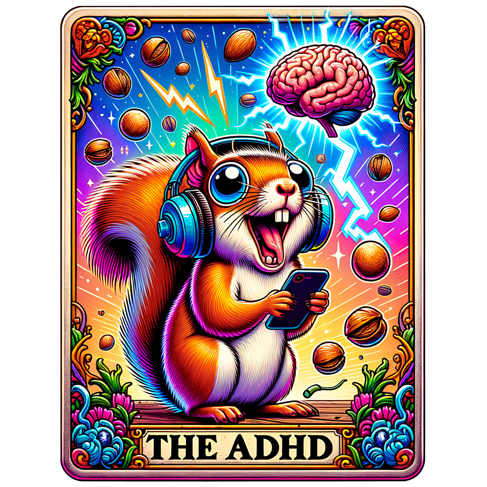 The ADHD Squirrel Shirt & Why Distractions Deserve Respect