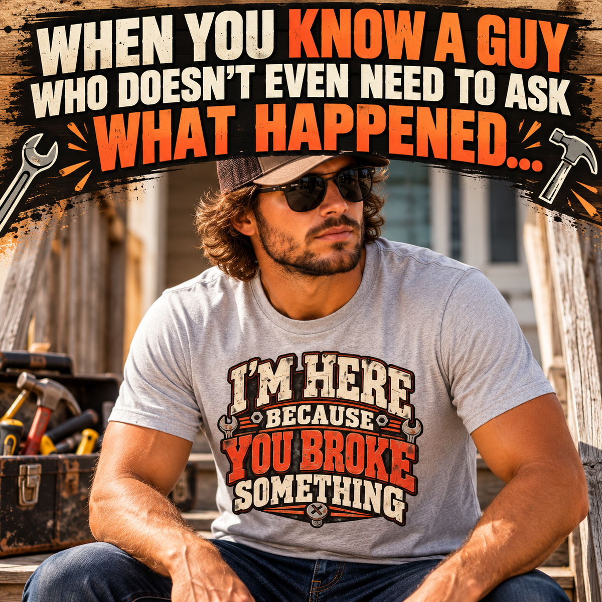 I'm Here Because You Broke Something