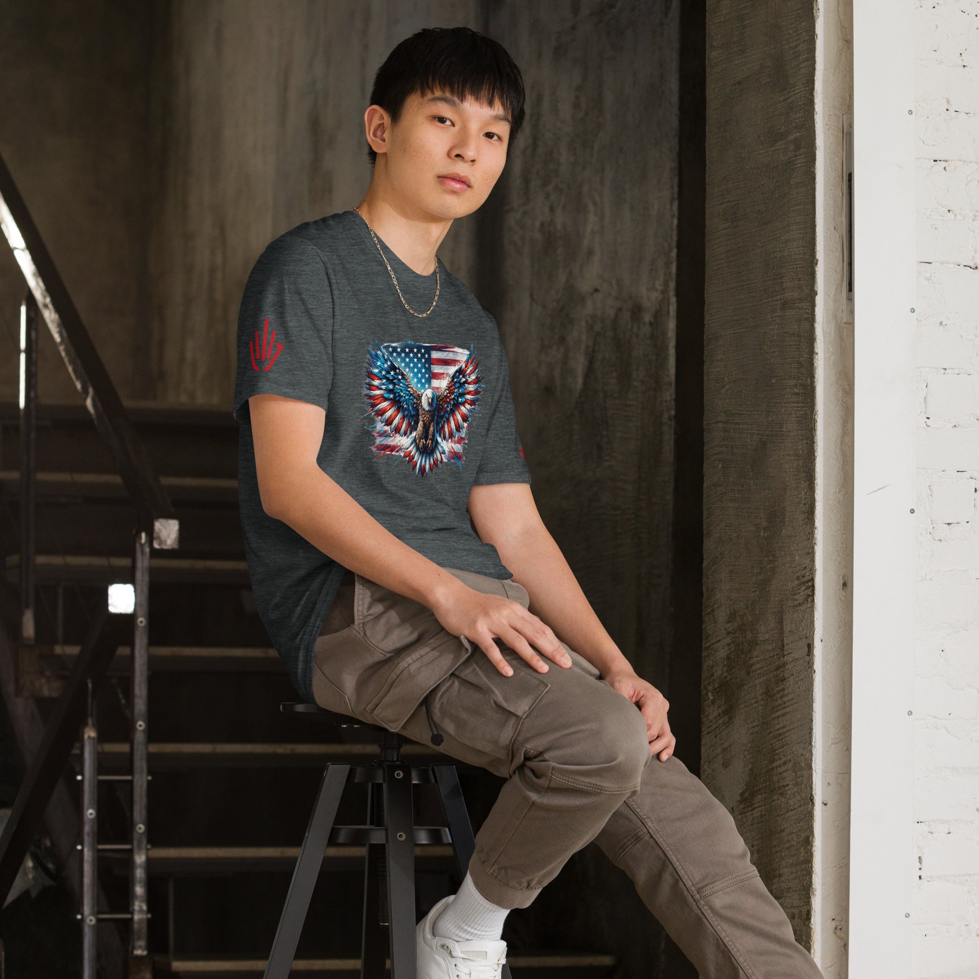 Eagle USA Flag T-Shirt