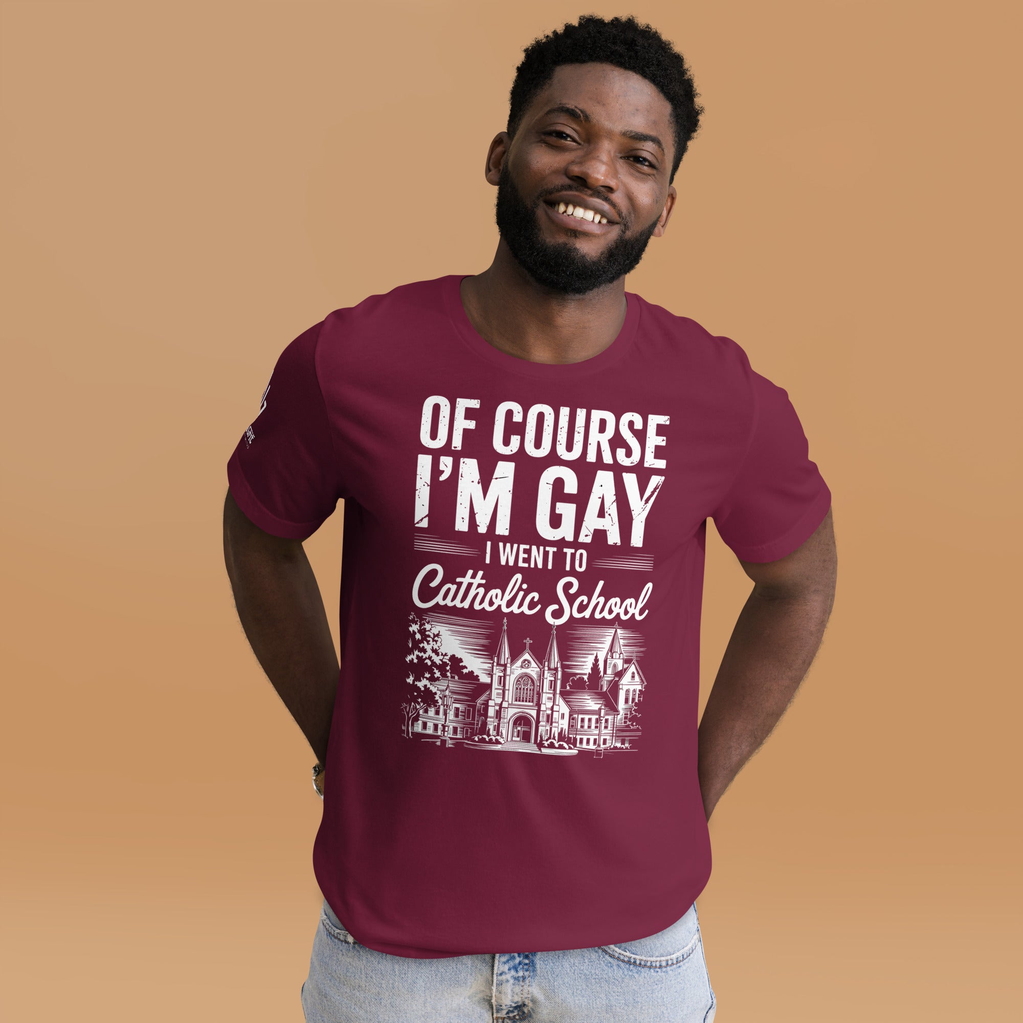 Catholic school humor shirt funny sarcastic gay joke