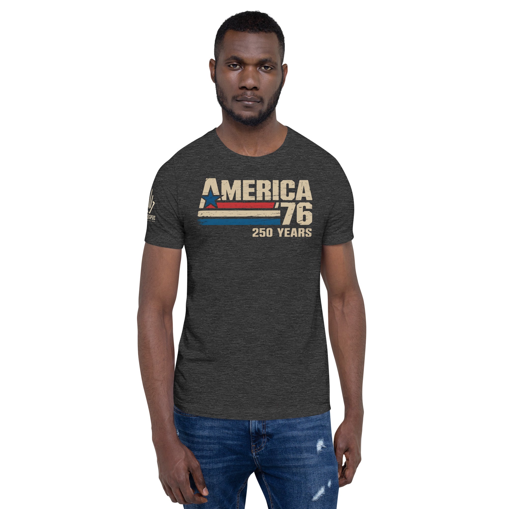 Funny 4th of July shirt with mentally twisted humor