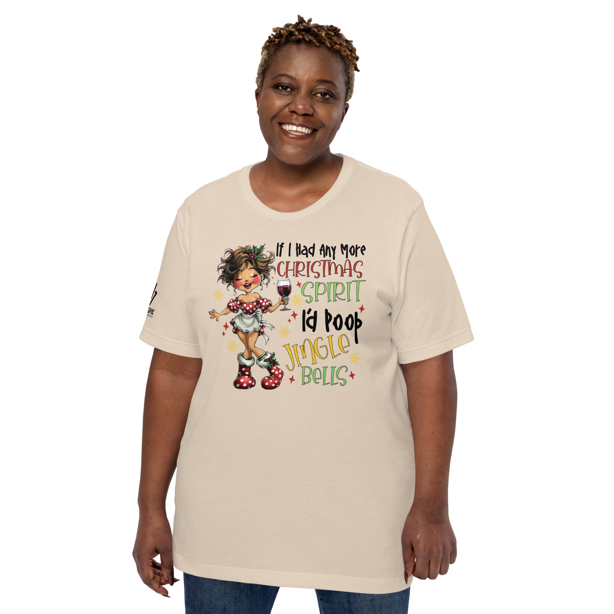 Funny adult Christmas shirt with sarcastic holiday saying