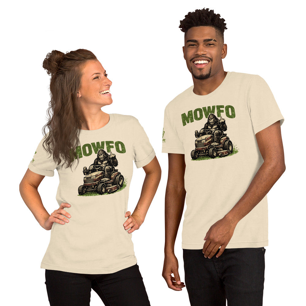 Funny gift shirt for dads who love mowing the lawn and drinking beer