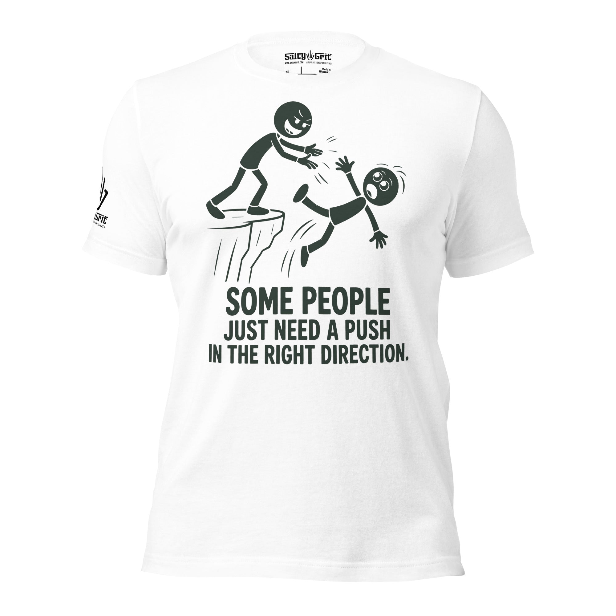 Funny gift shirt for sarcastic friends with dark comedy design
