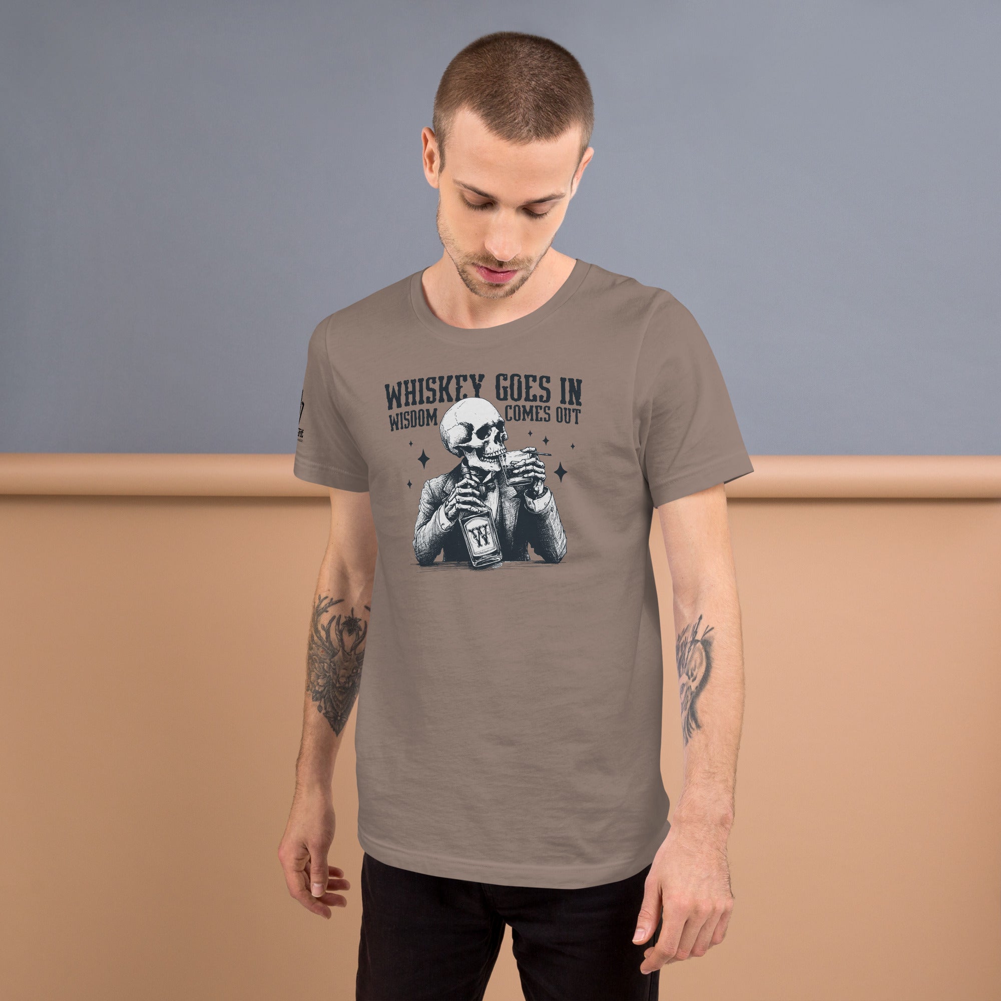 Funny gift shirt for whiskey drinkers and bourbon fans