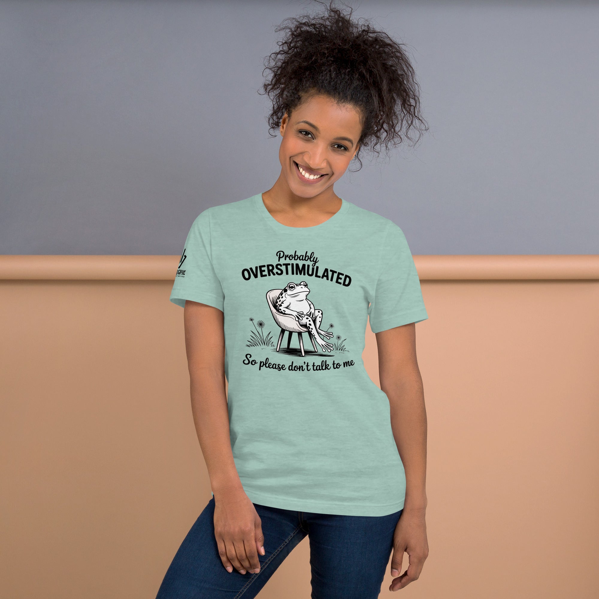 Funny gift shirt for introverts who are overstimulated