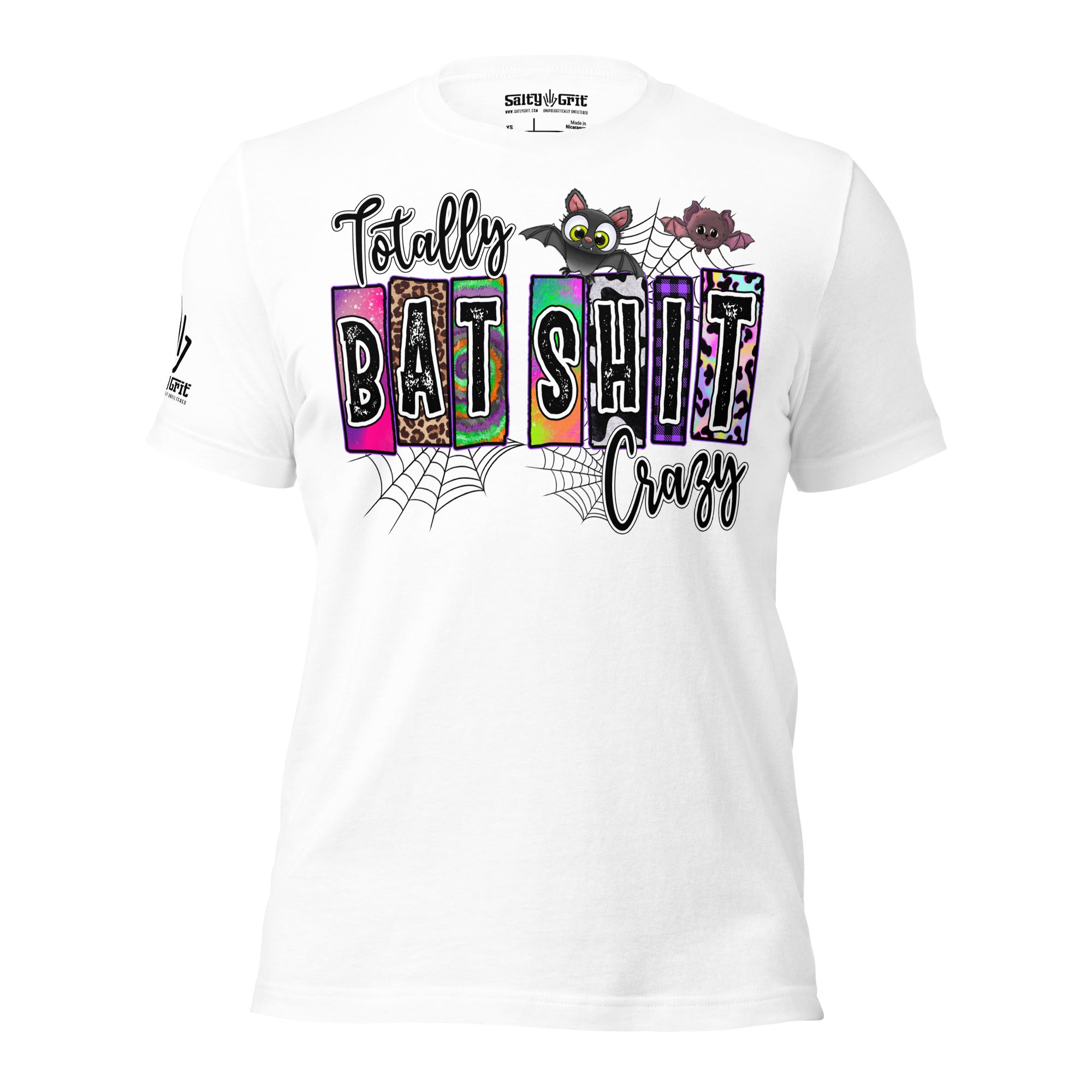 Funny Halloween shirt Totally Bat Shit Crazy design