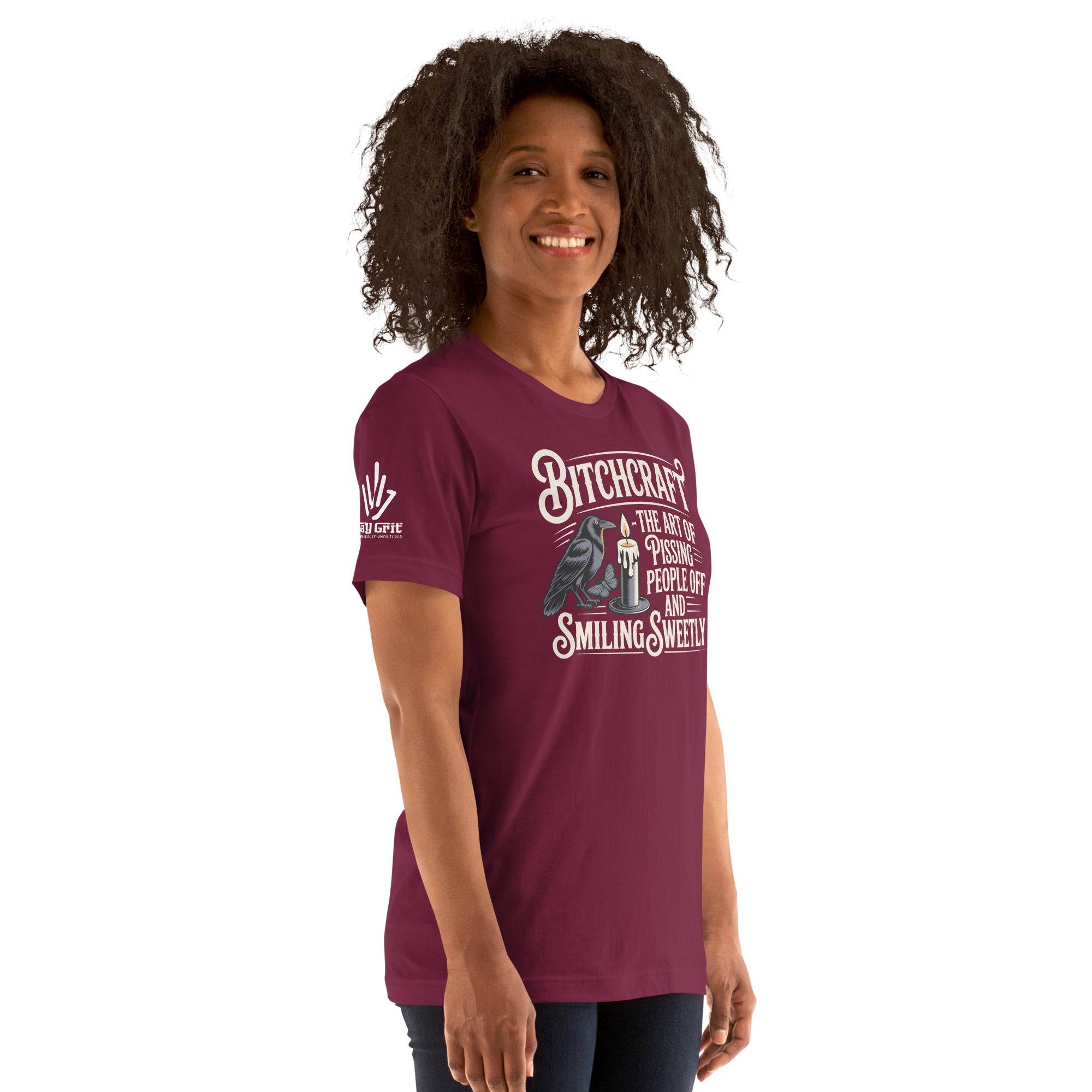 Funny sarcastic gift shirt with Bitchcraft artwork