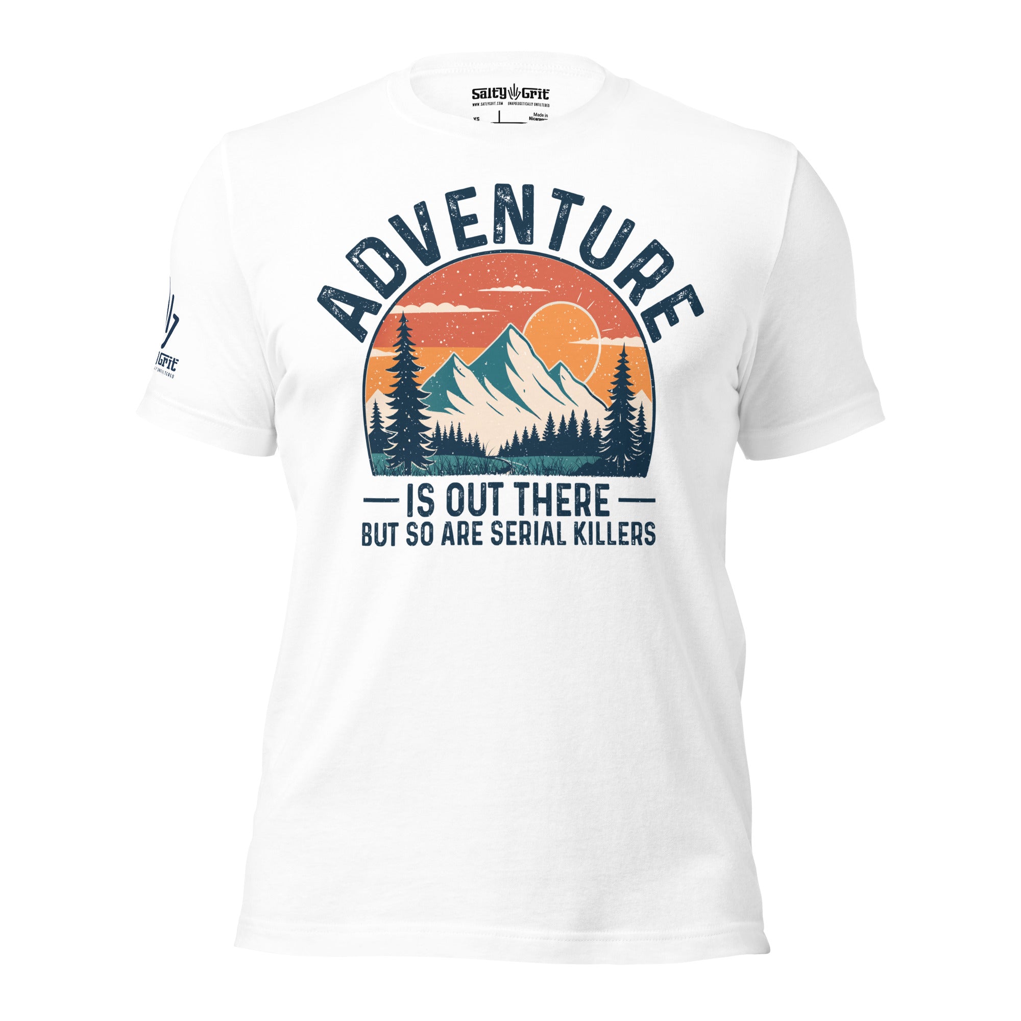 Funny true crime fan gift t-shirt with sarcastic adventure quote