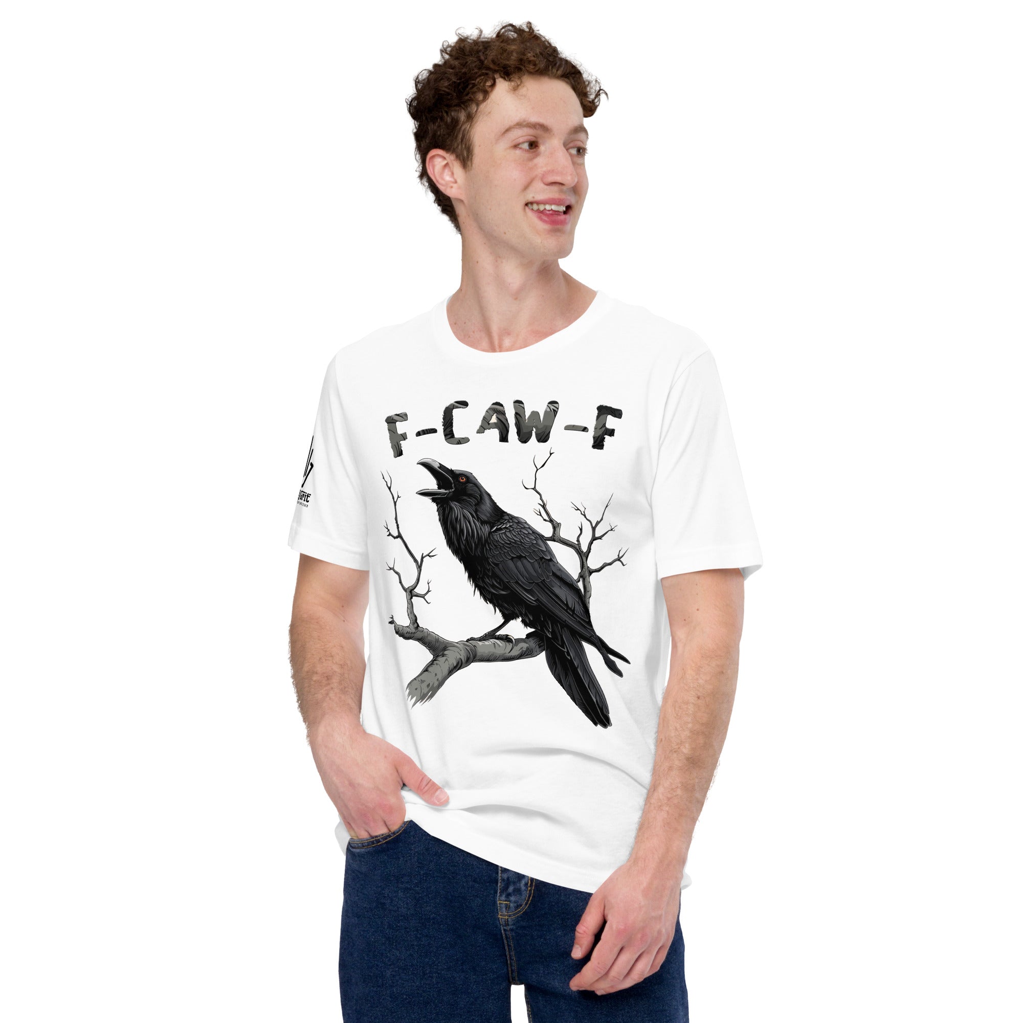 Politically incorrect offensive humor crow t-shirt