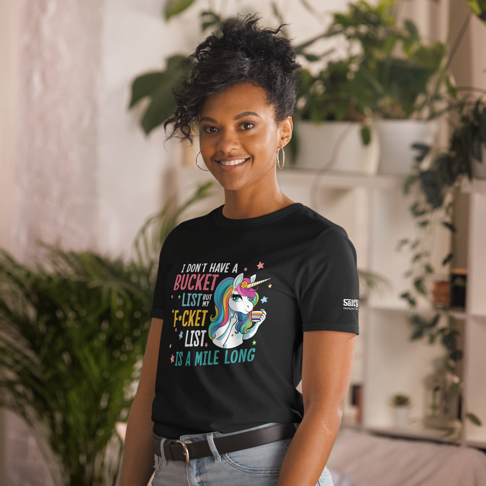 Unicorn F*cket List T-Shirt - Boyfriend Fit