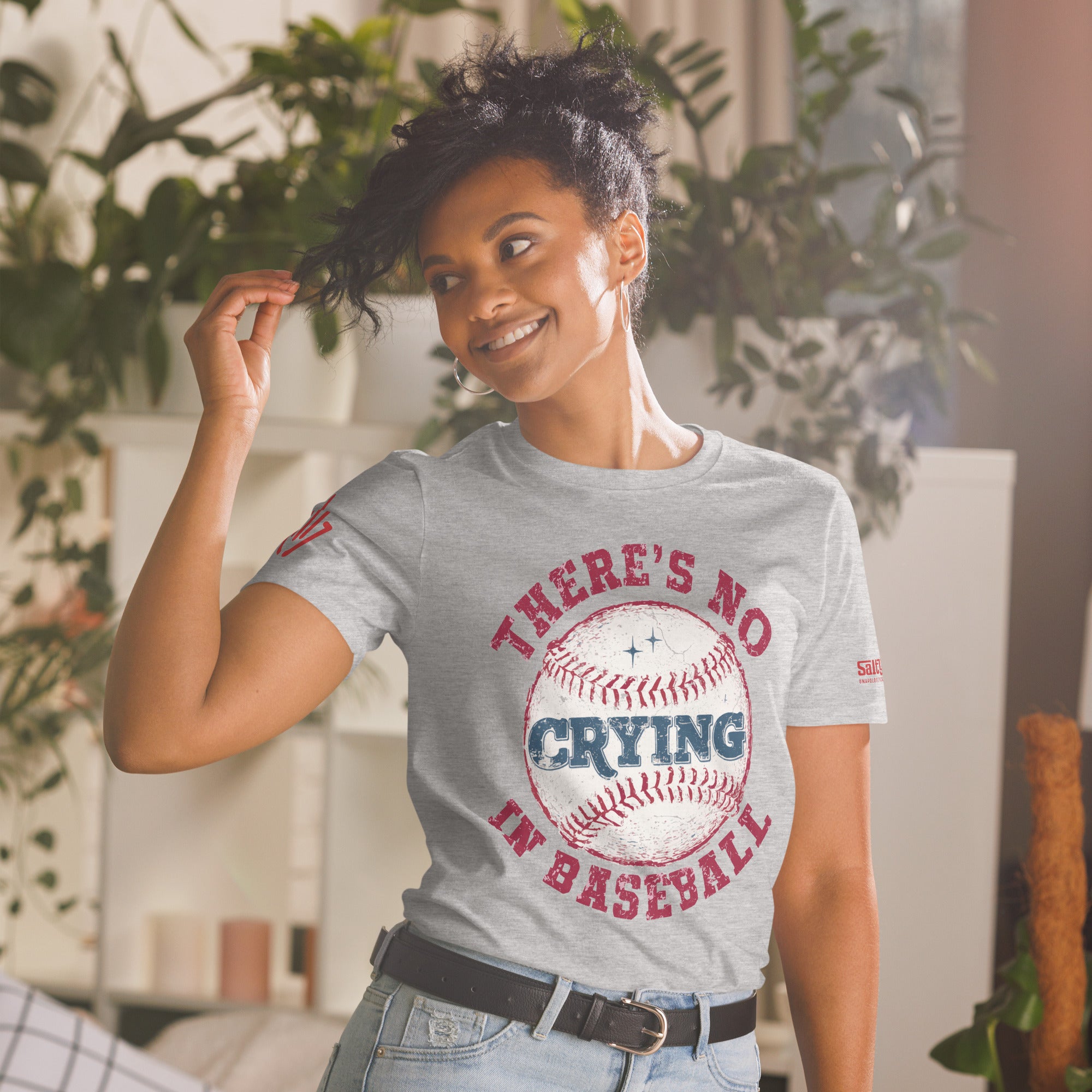 There's No Crying in Baseball Shirt