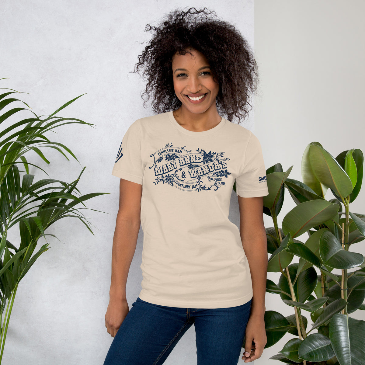 Funny Gen X country music shirt featuring Maryanne and Wanda roadside stand design