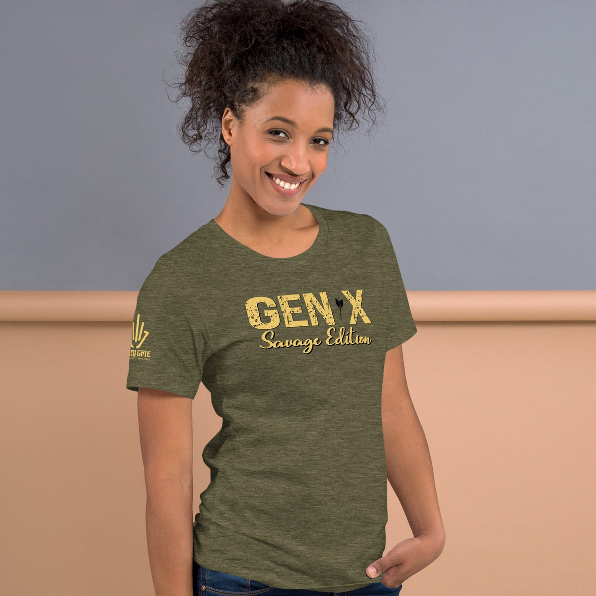 Funny Gen X Savage Edition shirt for men and women with grunge graphic